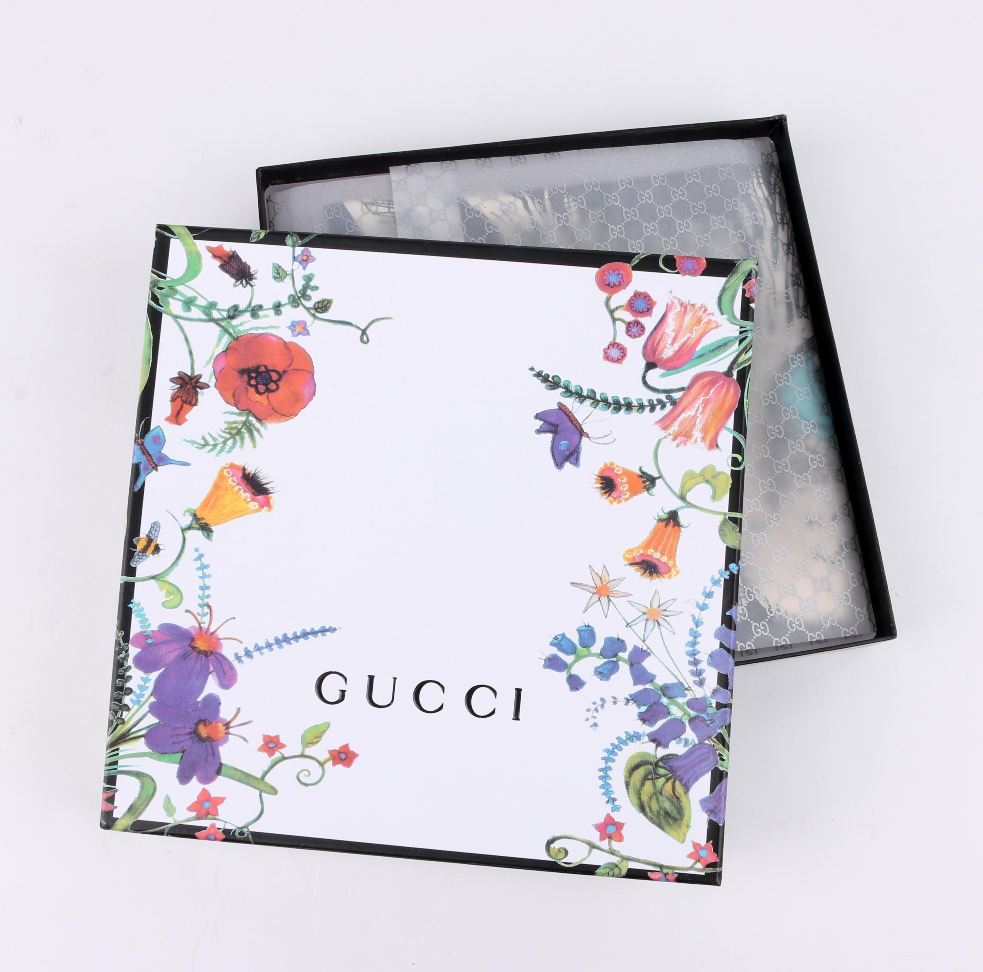 DESCRIPTION: GUCCI Cruise 2018 Navy Blue & Red Guccy 