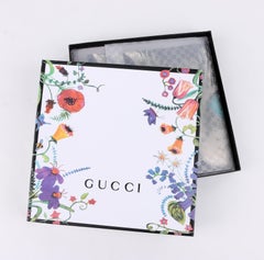 GUCCI Cruise 2018 Guccy "Foulard Forcats Mystic Cat" Silk Scarf NWT