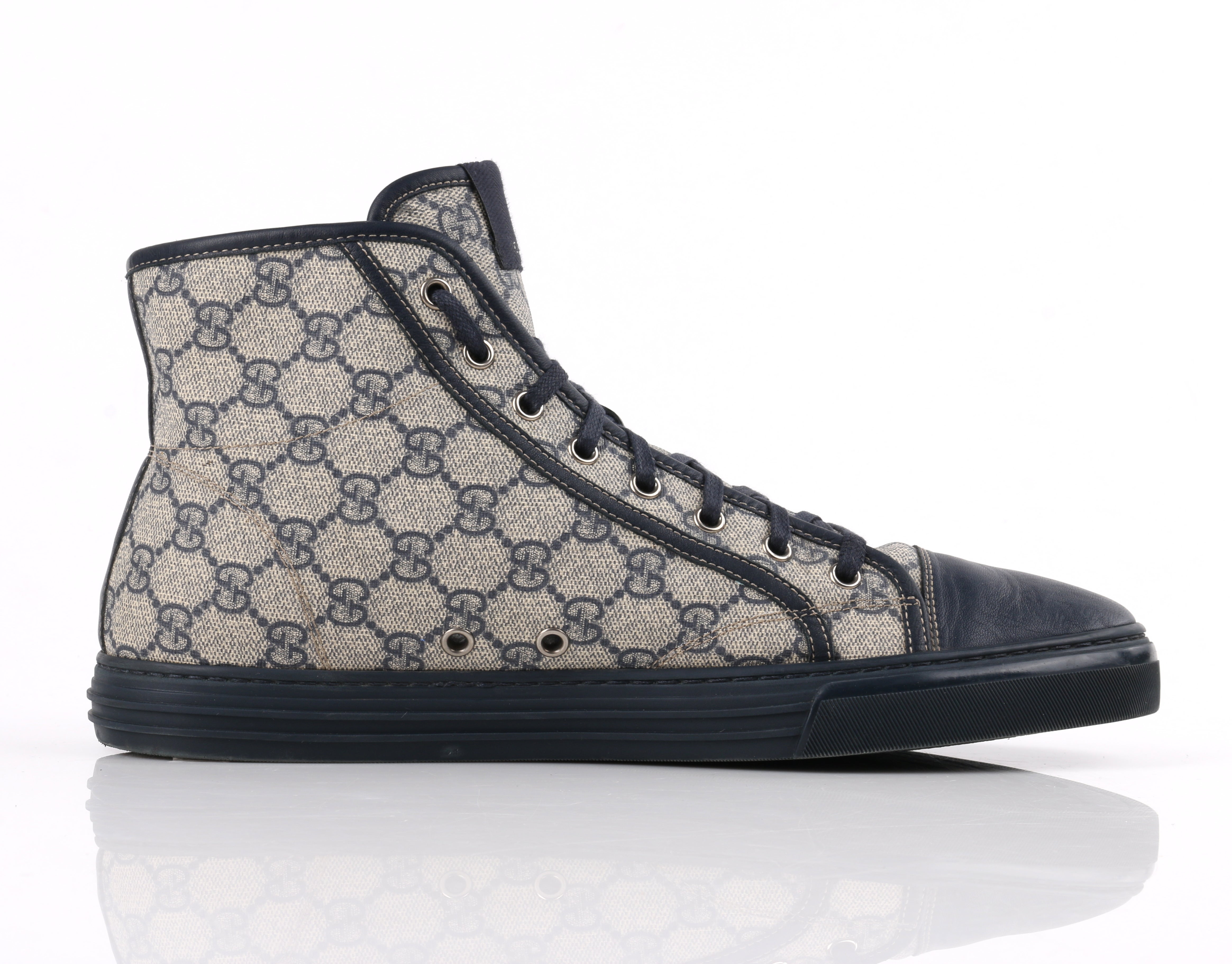 guccissima high top sneakers