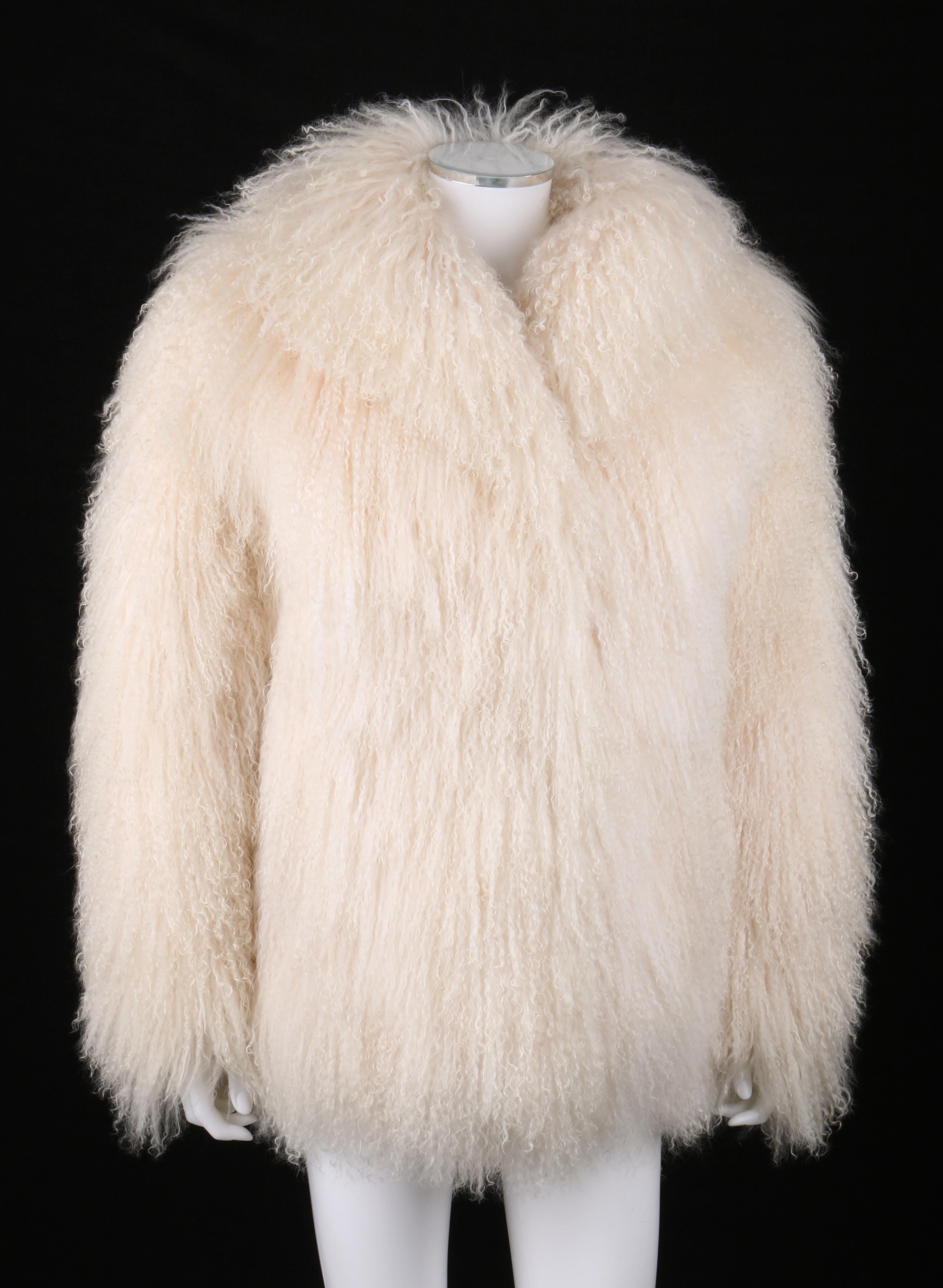 mongolian lamb coat