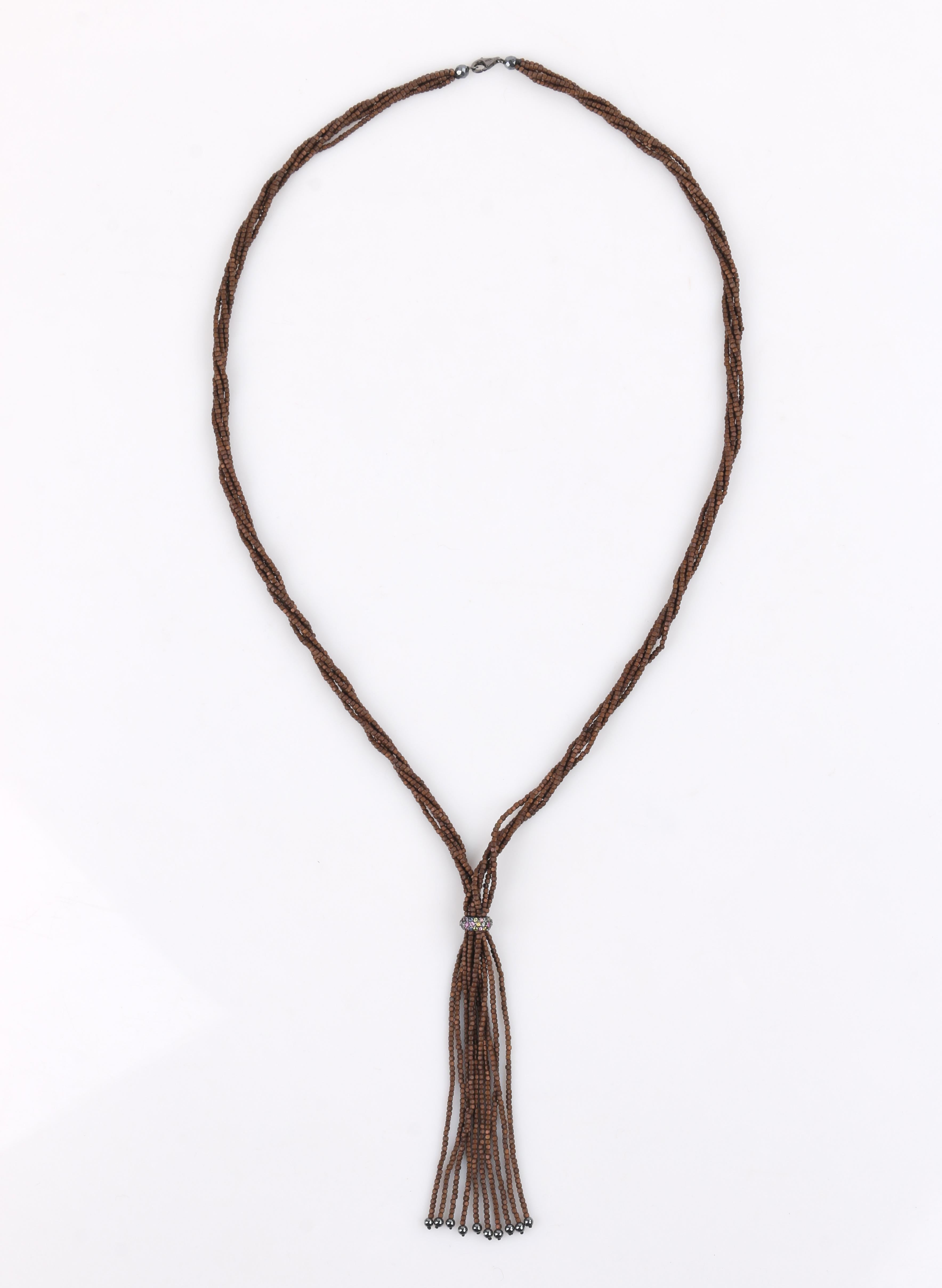 beaded lariat necklaces