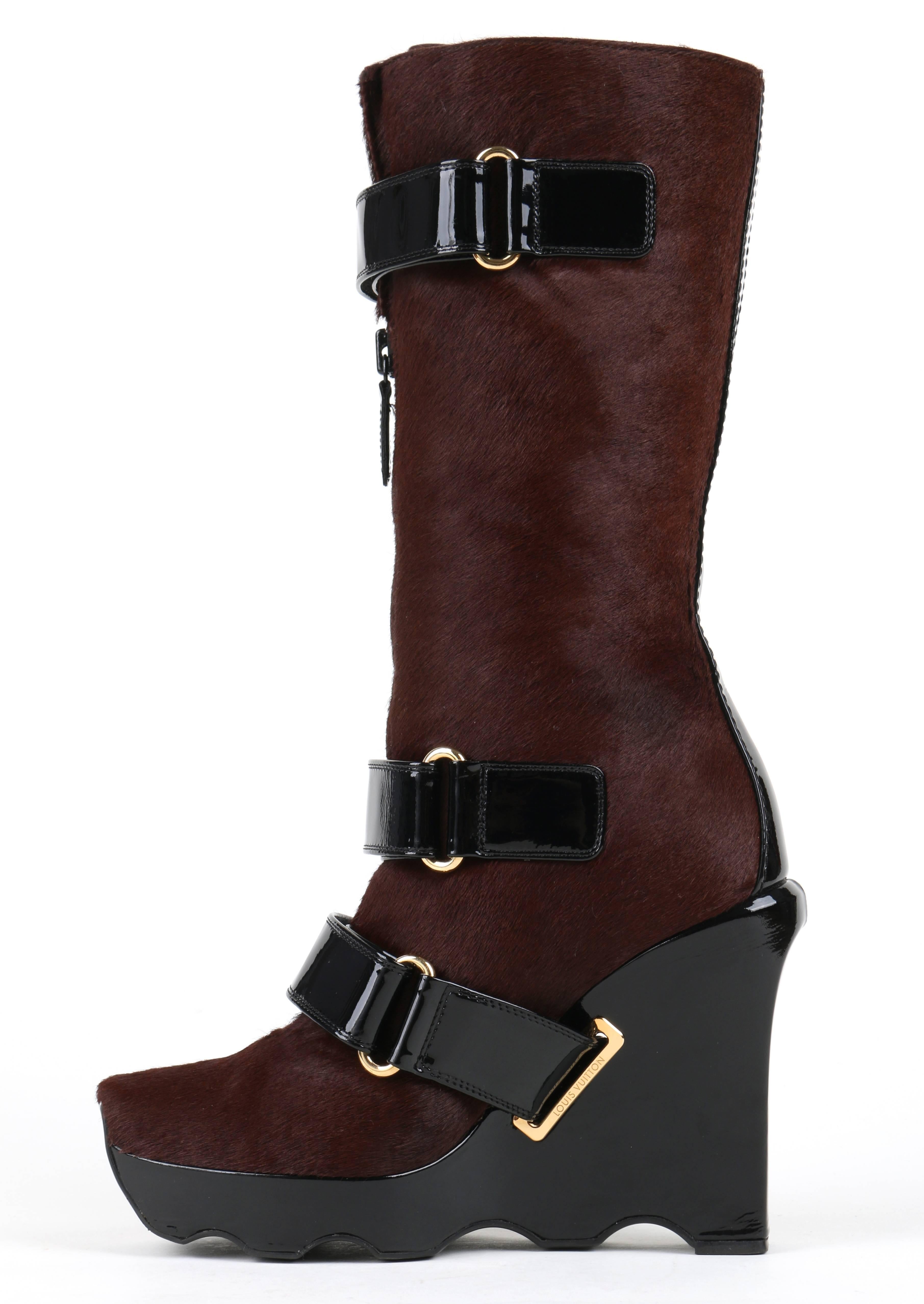 louis vuitton leg boots