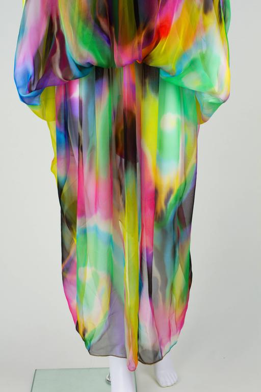 DOLCE and GABBANA Pre-Fall 2008 Multicolor Tie Dye Silk ...