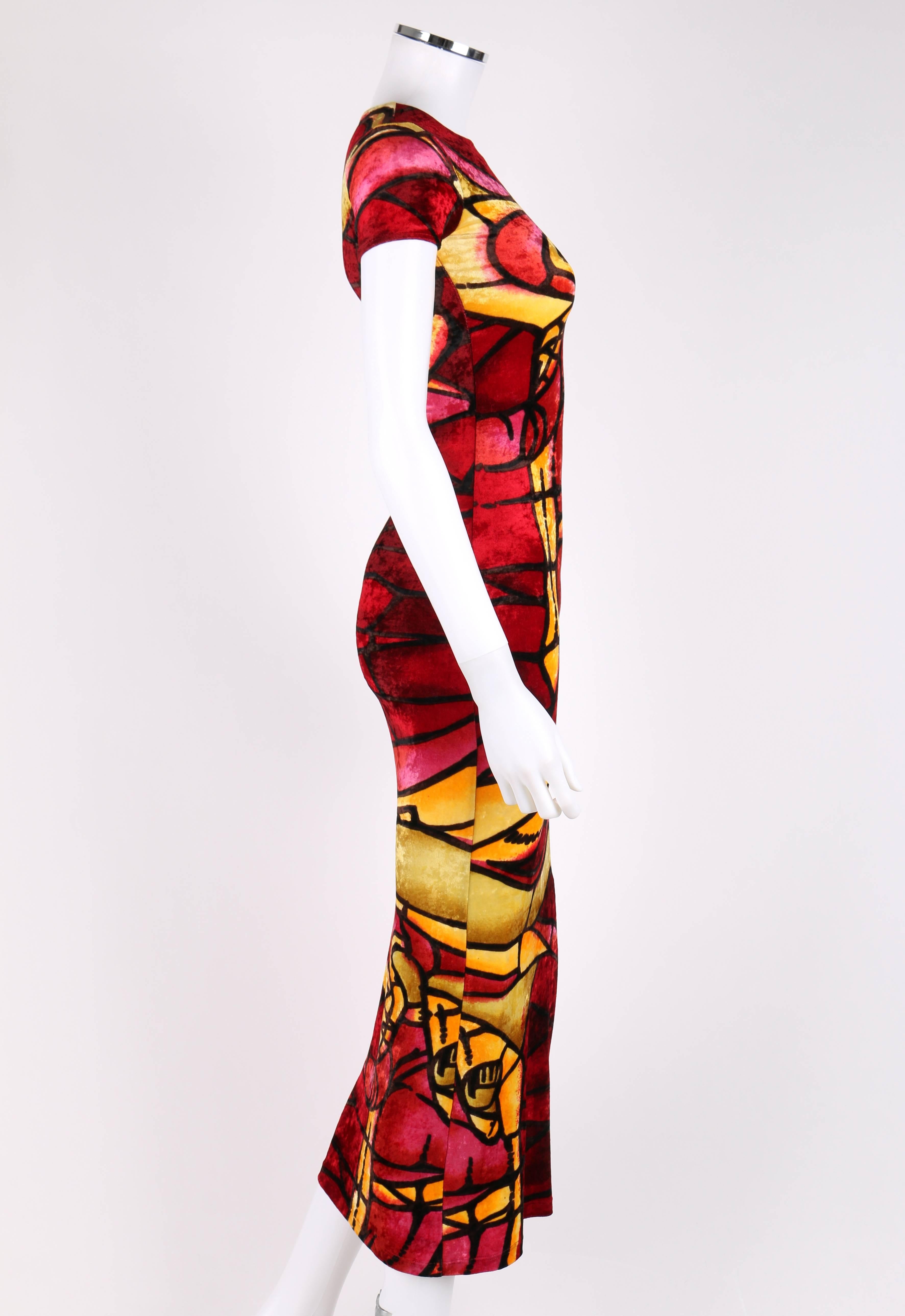 stained glass dress