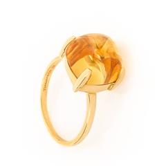 TIFFANY & CO. "Sugar Stacks" PALOMA PICASSO Anello quadrato in oro 18 K. Sz 10