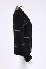 CHANEL A/W 2009 Shawl Collar Button Front Knit Cardigan Sweater Size 40