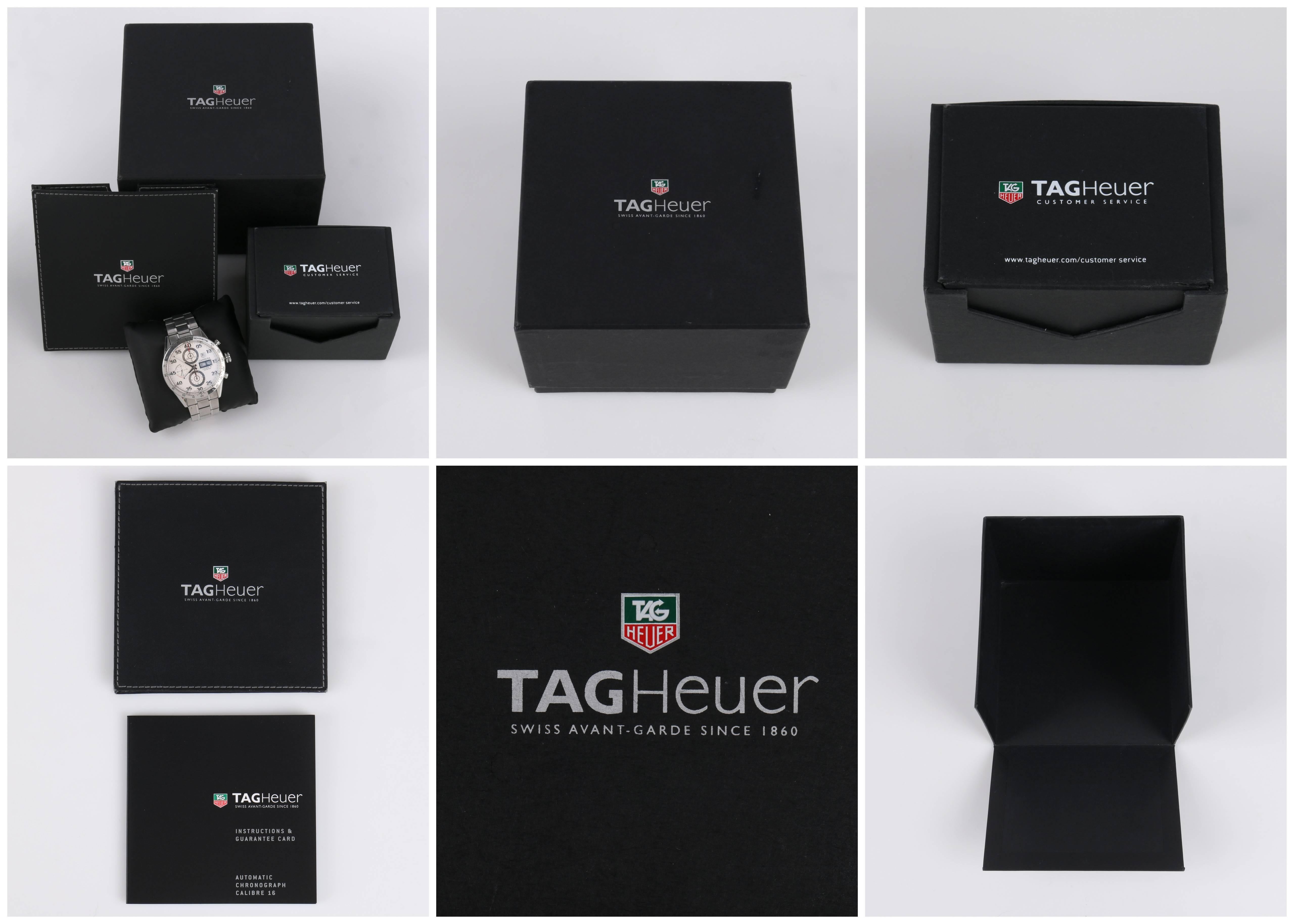 TAG HEUER Carrera Calibre 16 Automatic Chronograph 43mm Day-Date CV2A11 Watch 3