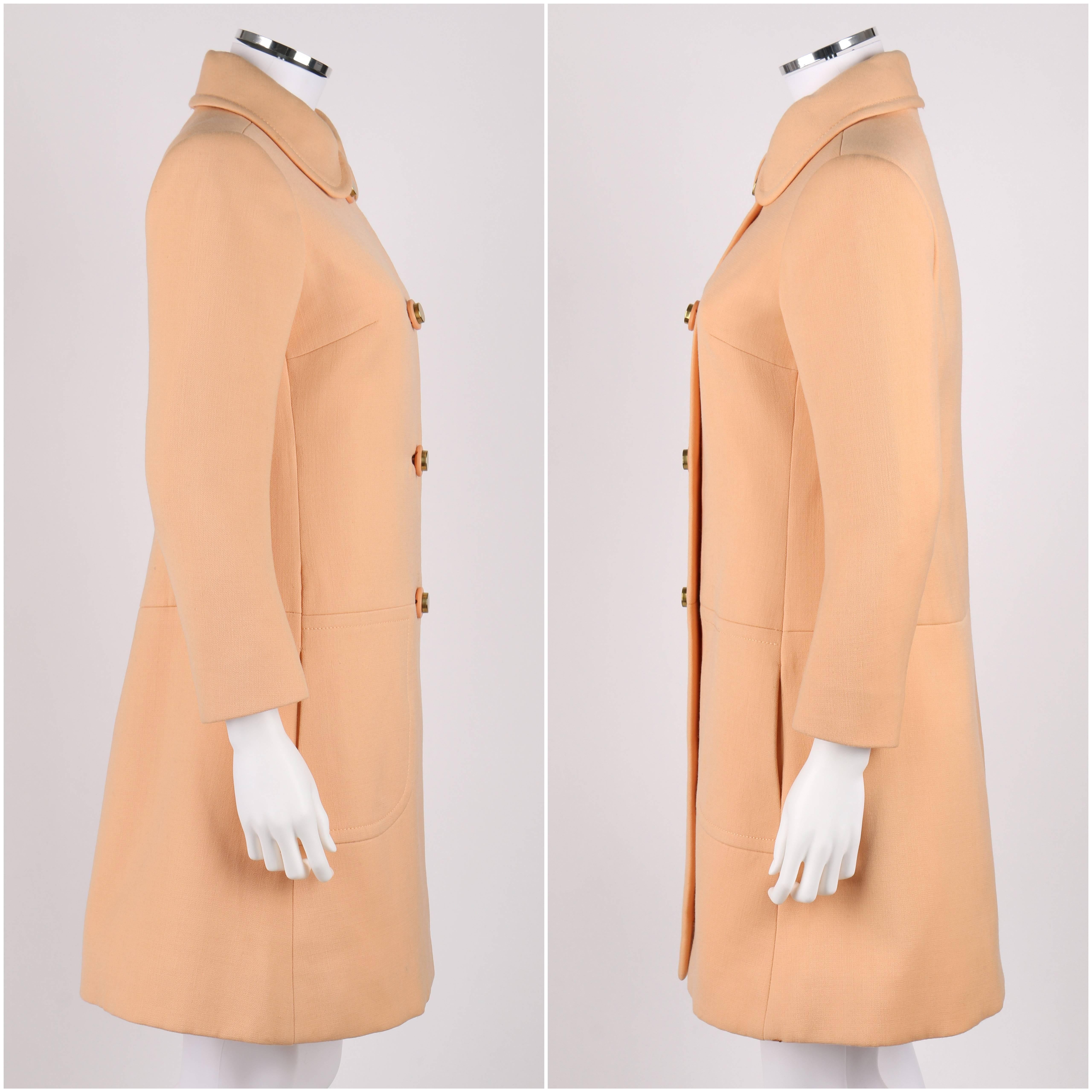 peach coat