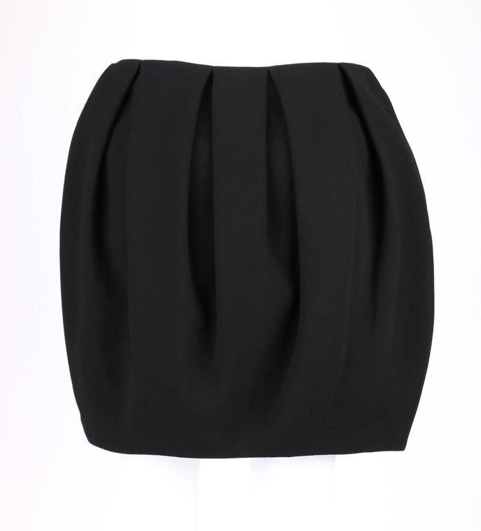ミニスカート Alexander Mcqueen Black Wool Mini Skirt Alexander Mcqueen Black Wool Mini Skirt (alexander mcqueen
