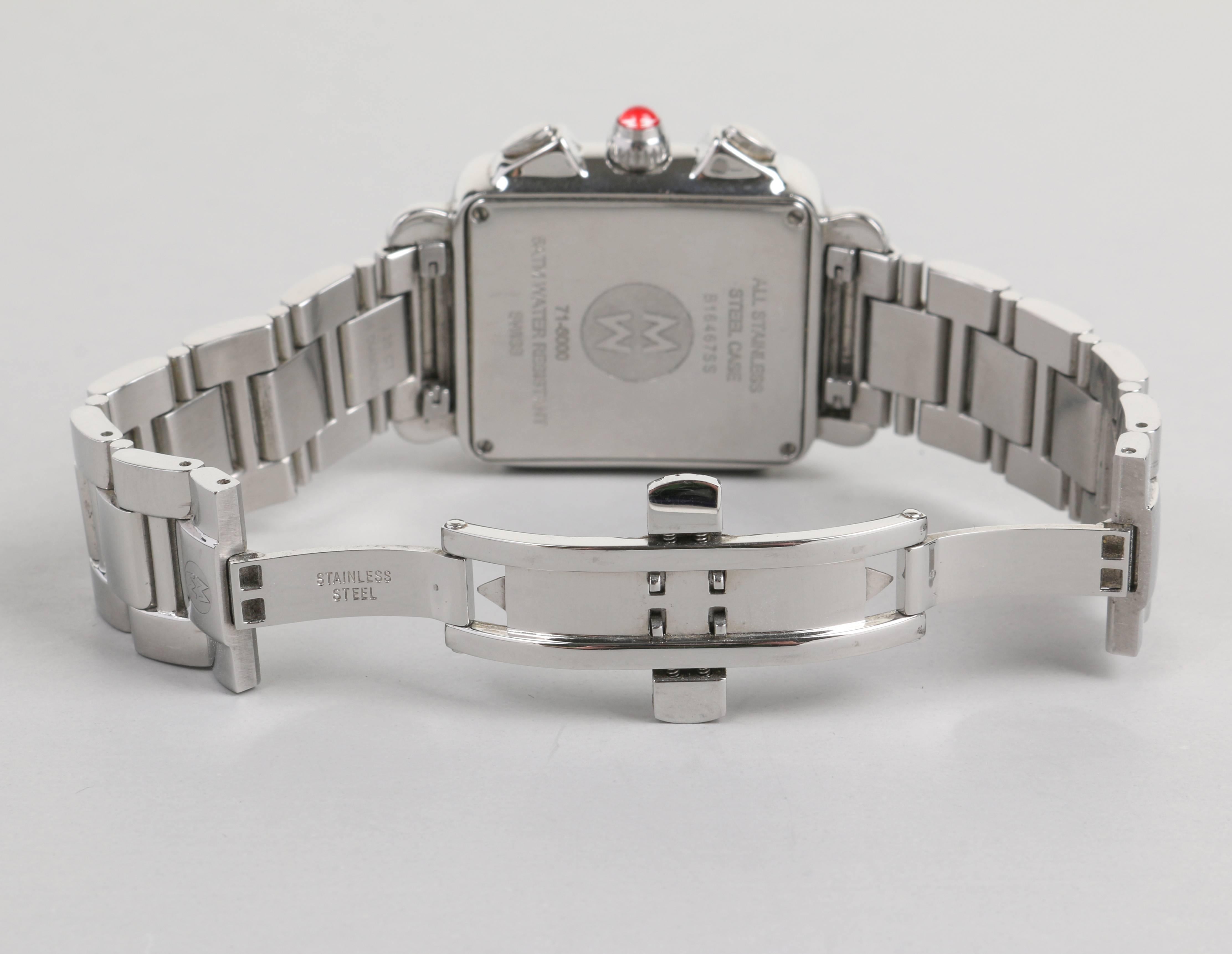 michele deco chronograph watch