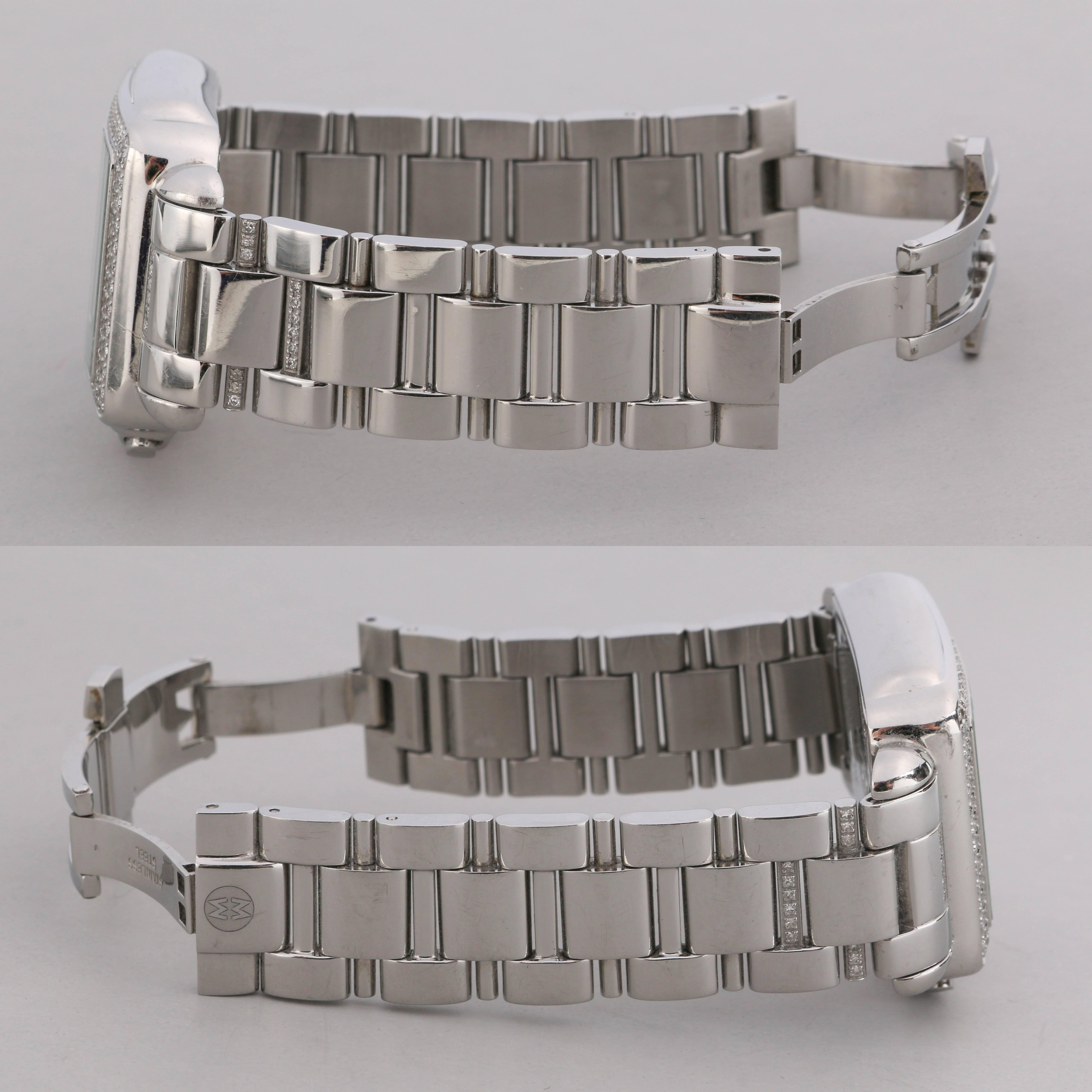 michele deco diamond chronograph watch