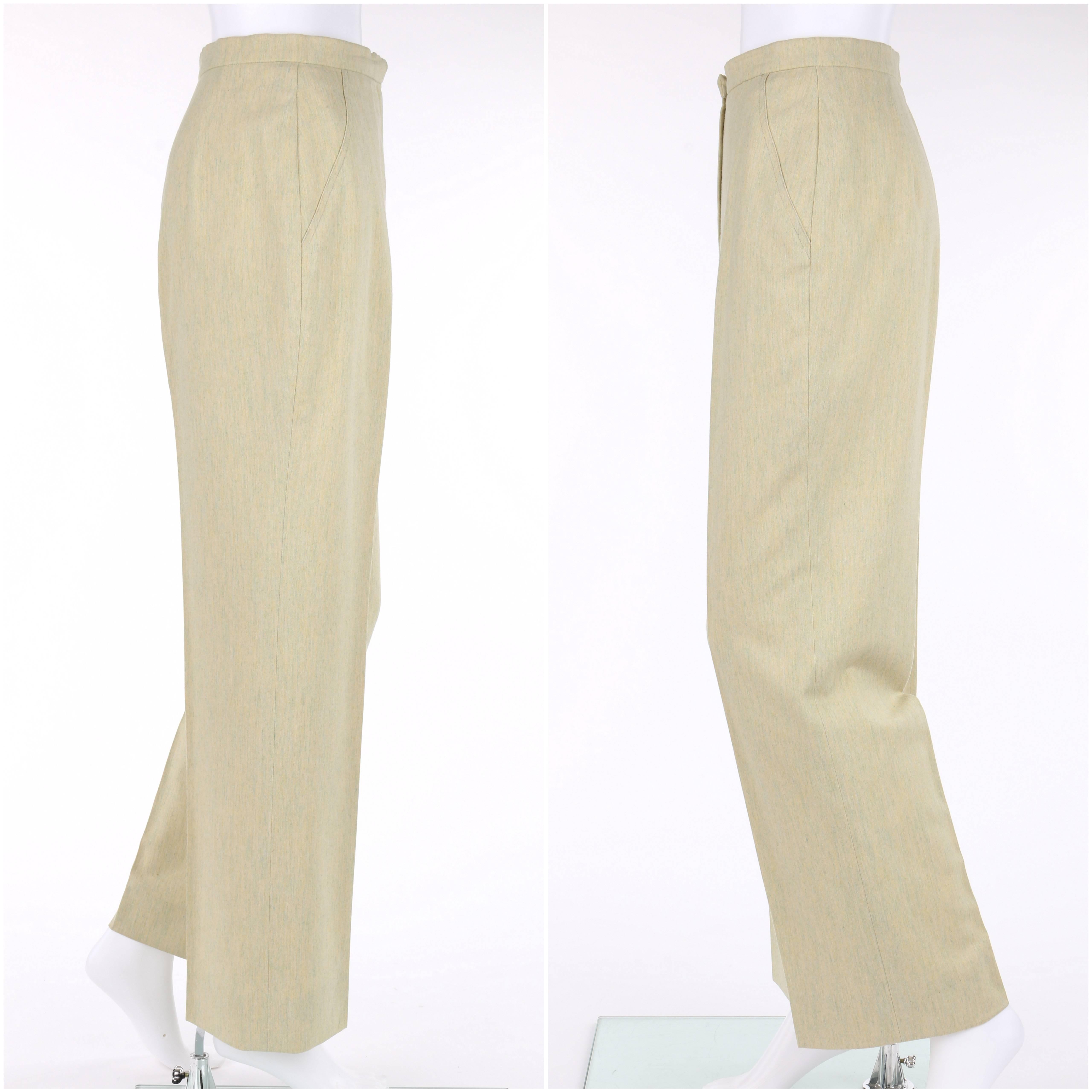 GIVENCHY Couture A/W 1998 ALEXANDER McQUEEN 3 Pc Suit Jacket Skirt Pants Set 2