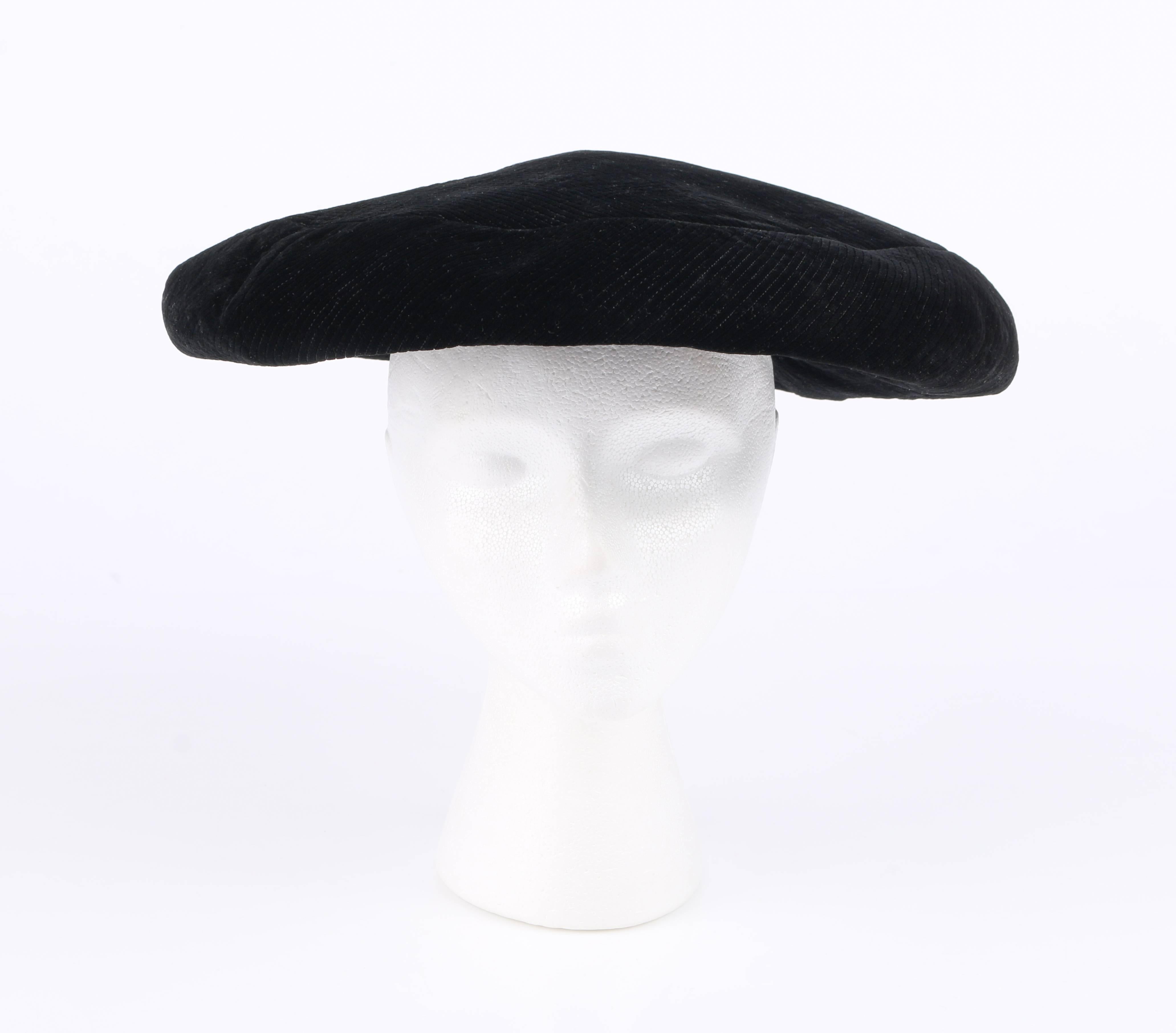 black tam hat