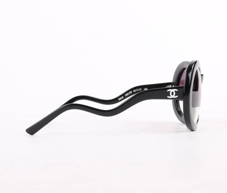 Chanel 2007 Runway Half Tint Sunglasses 5018 mary kate olsen in the @chanelofficial spring/summer 2007  main image 2