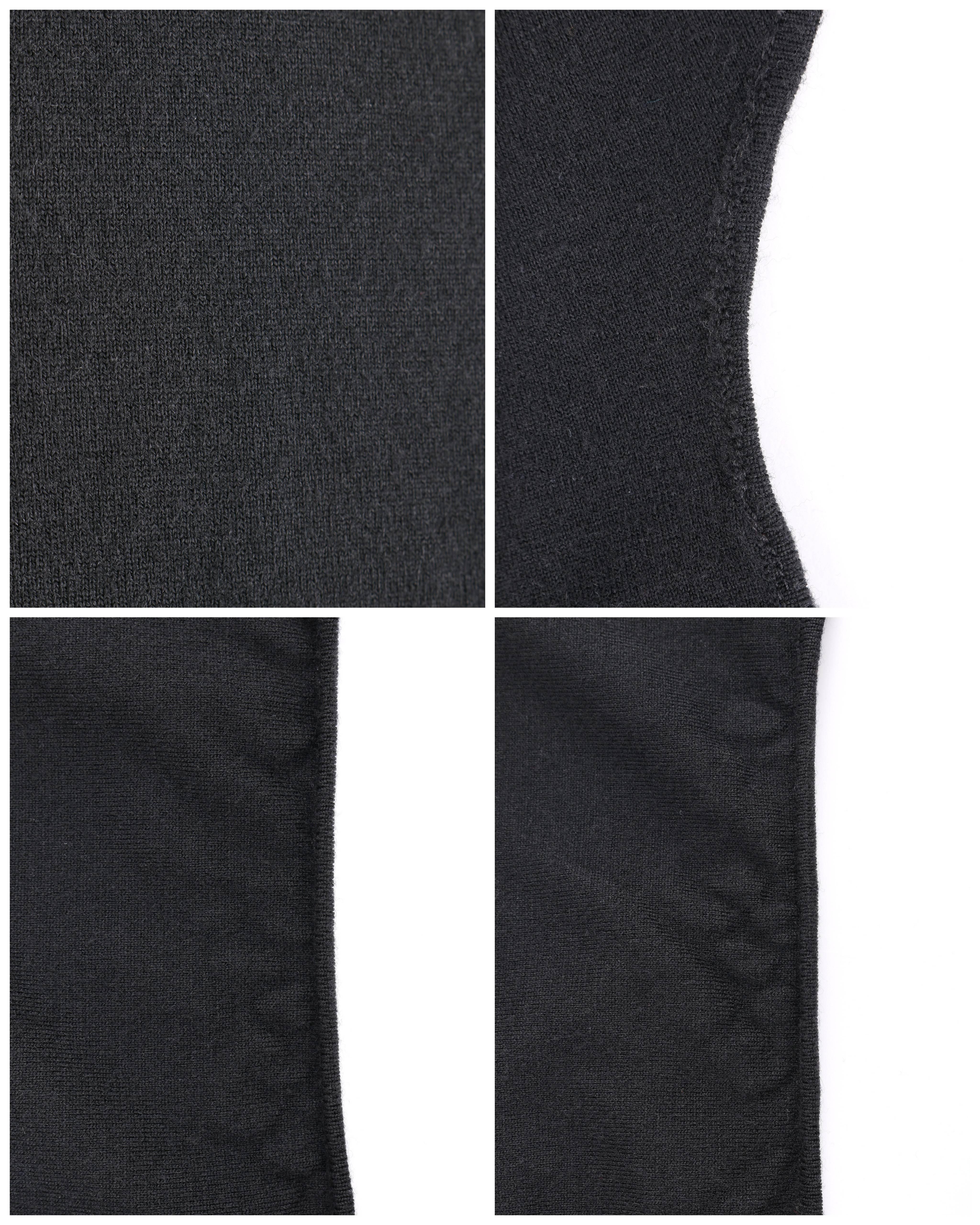 Alexander McQueen - Top a spalla fredda nero 