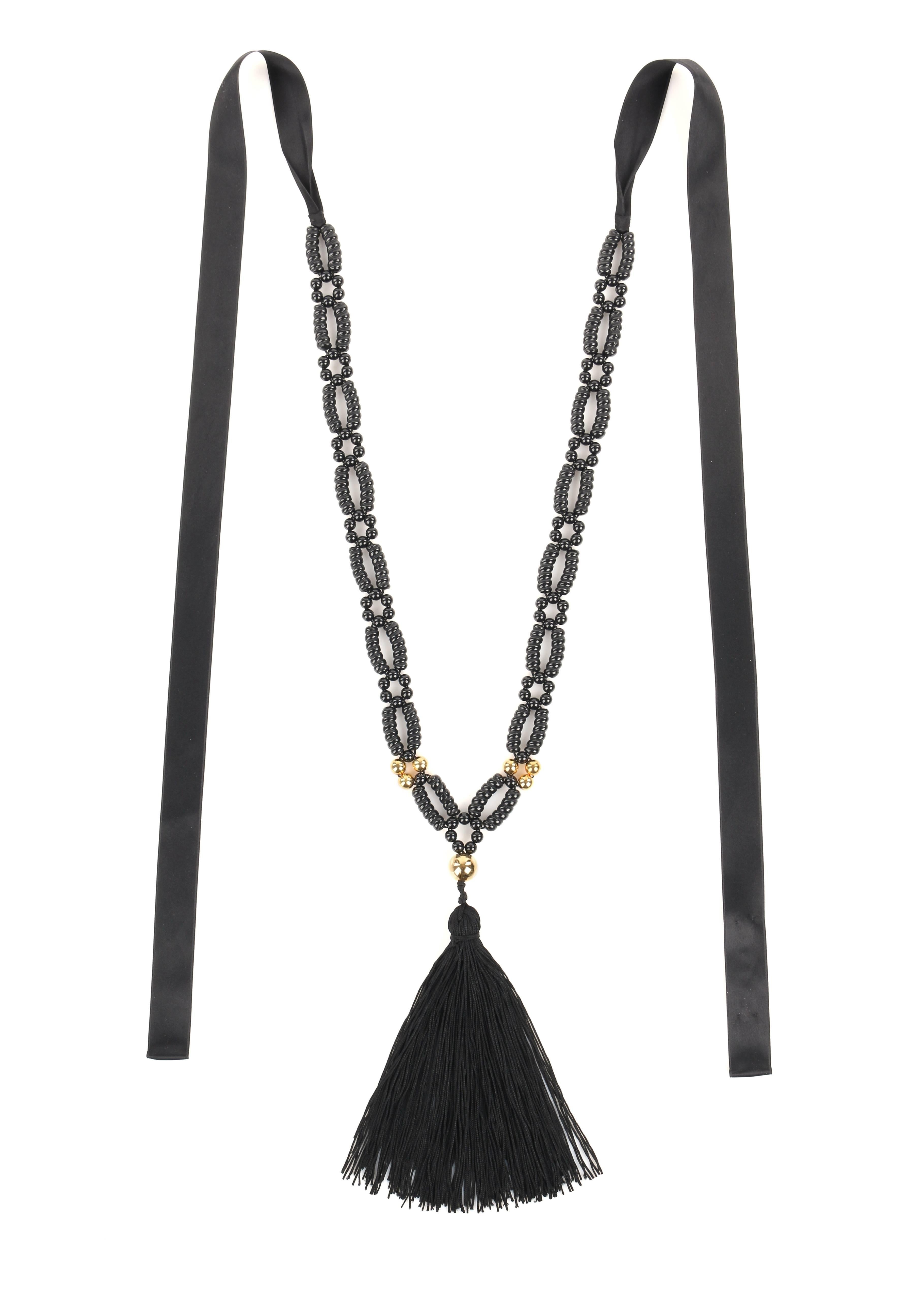 belt tassel necklaces