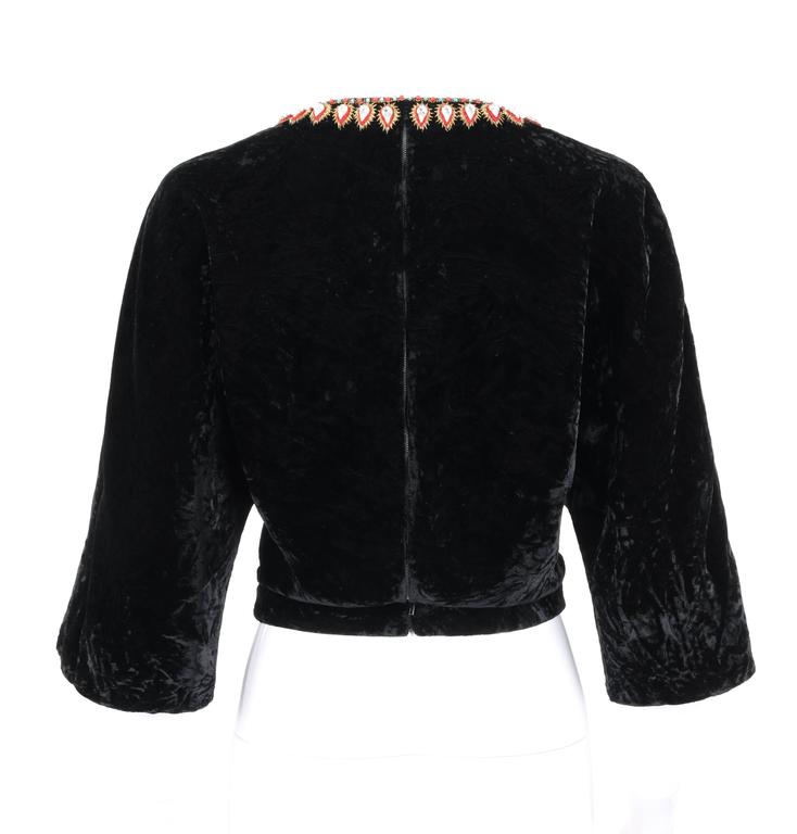gucci black blouse
