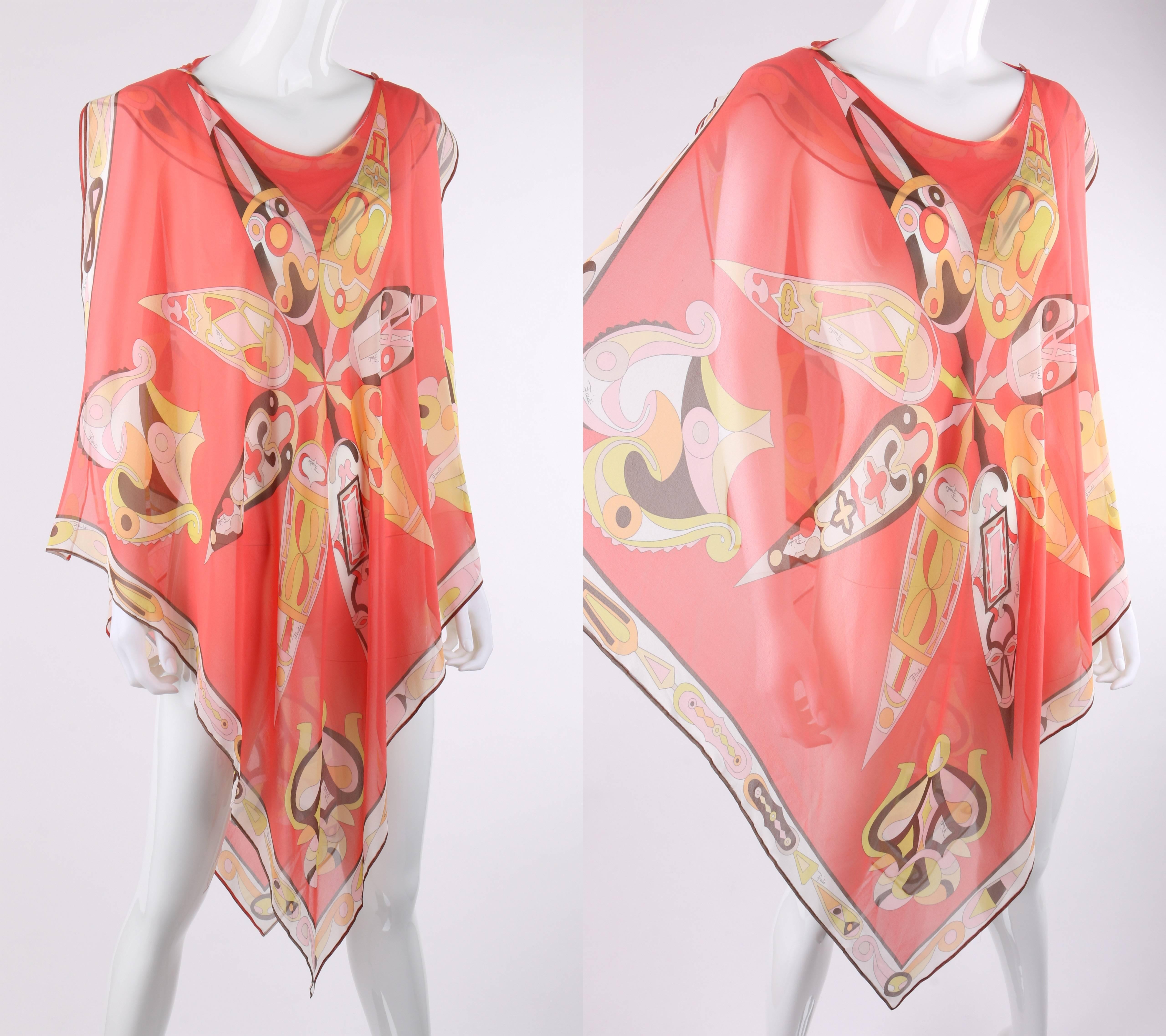 silk poncho scarf