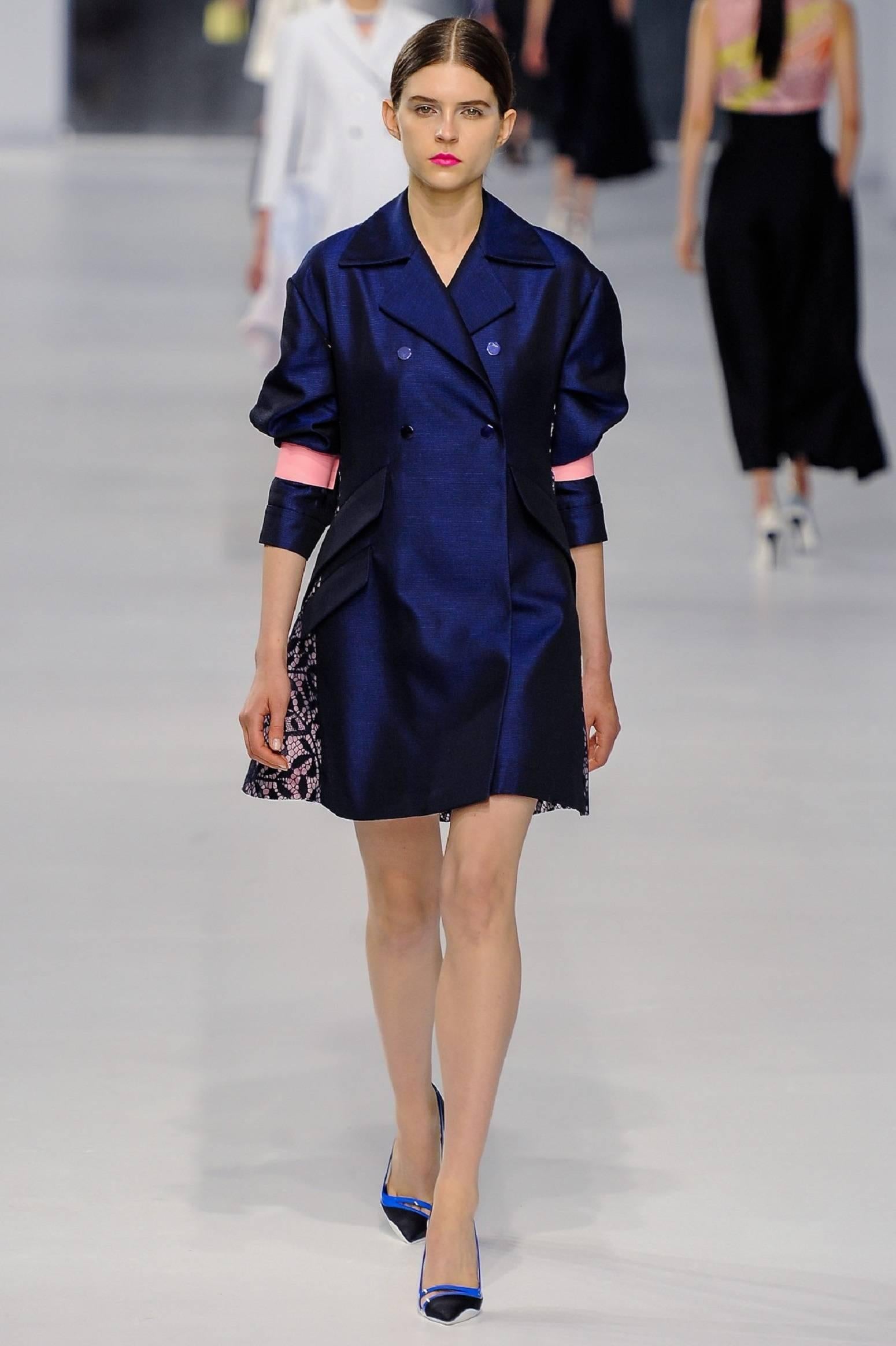 CHRISTIAN DIOR Resort 2014 Blue & White 