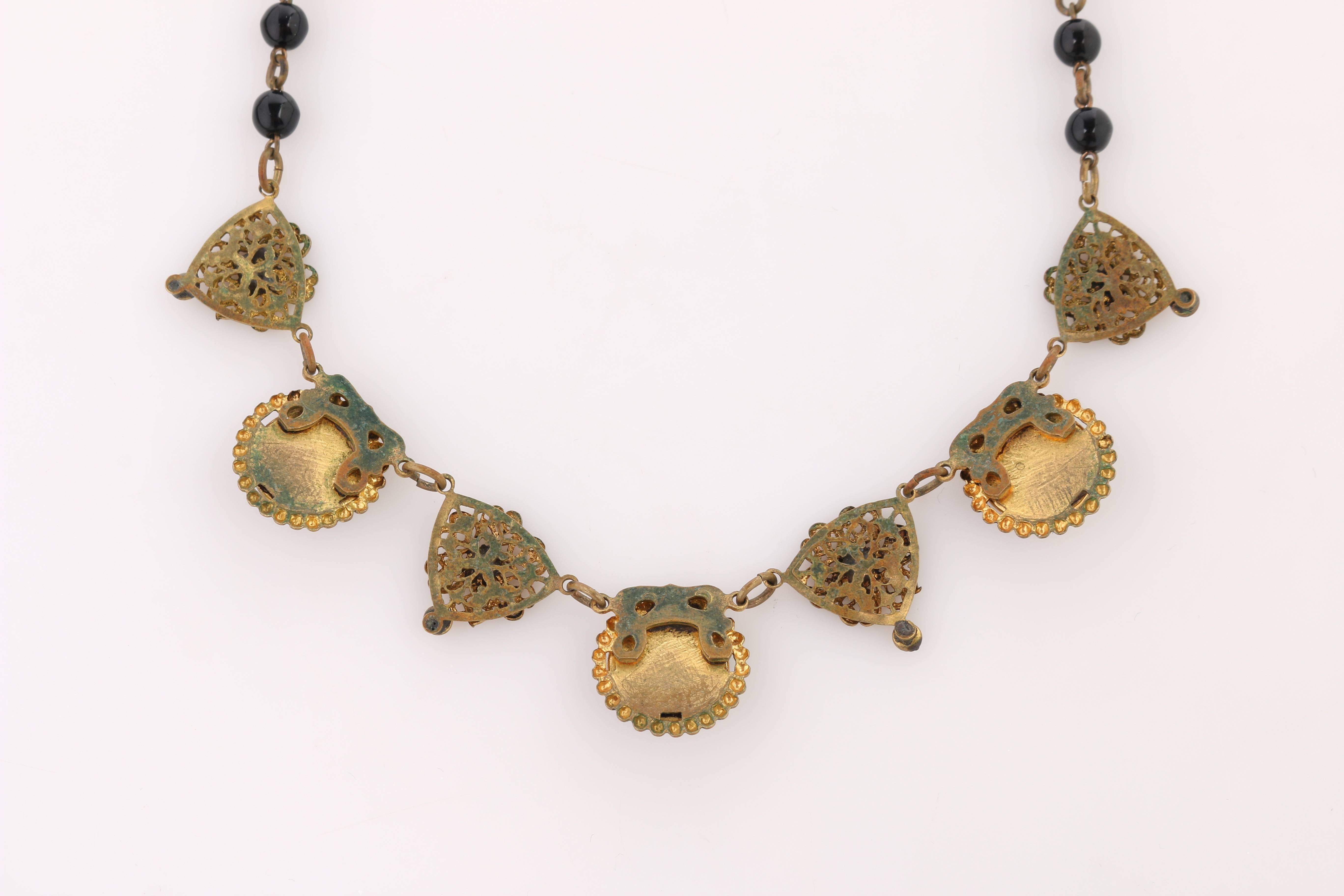 1920s choker necklace