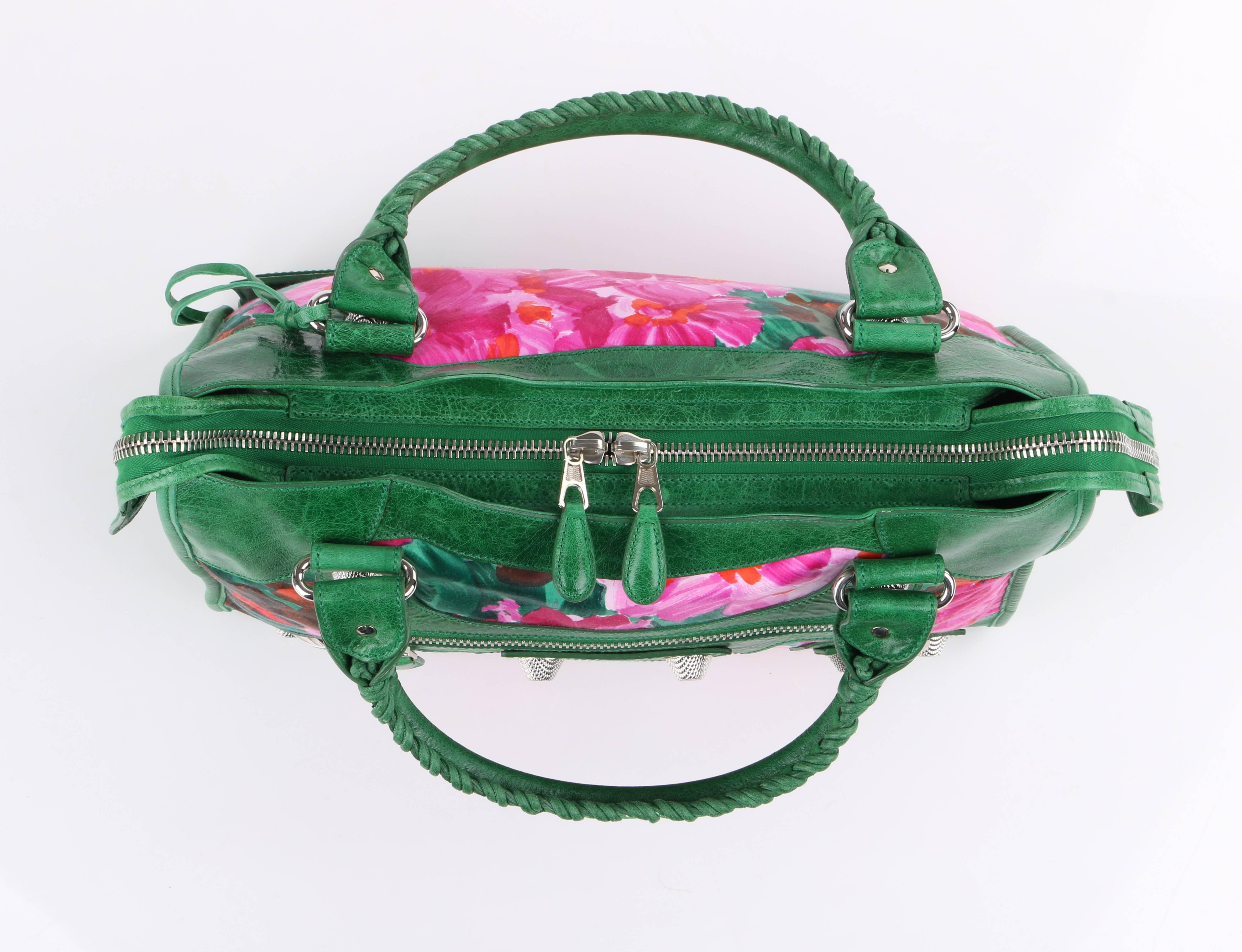 balenciaga floral bag