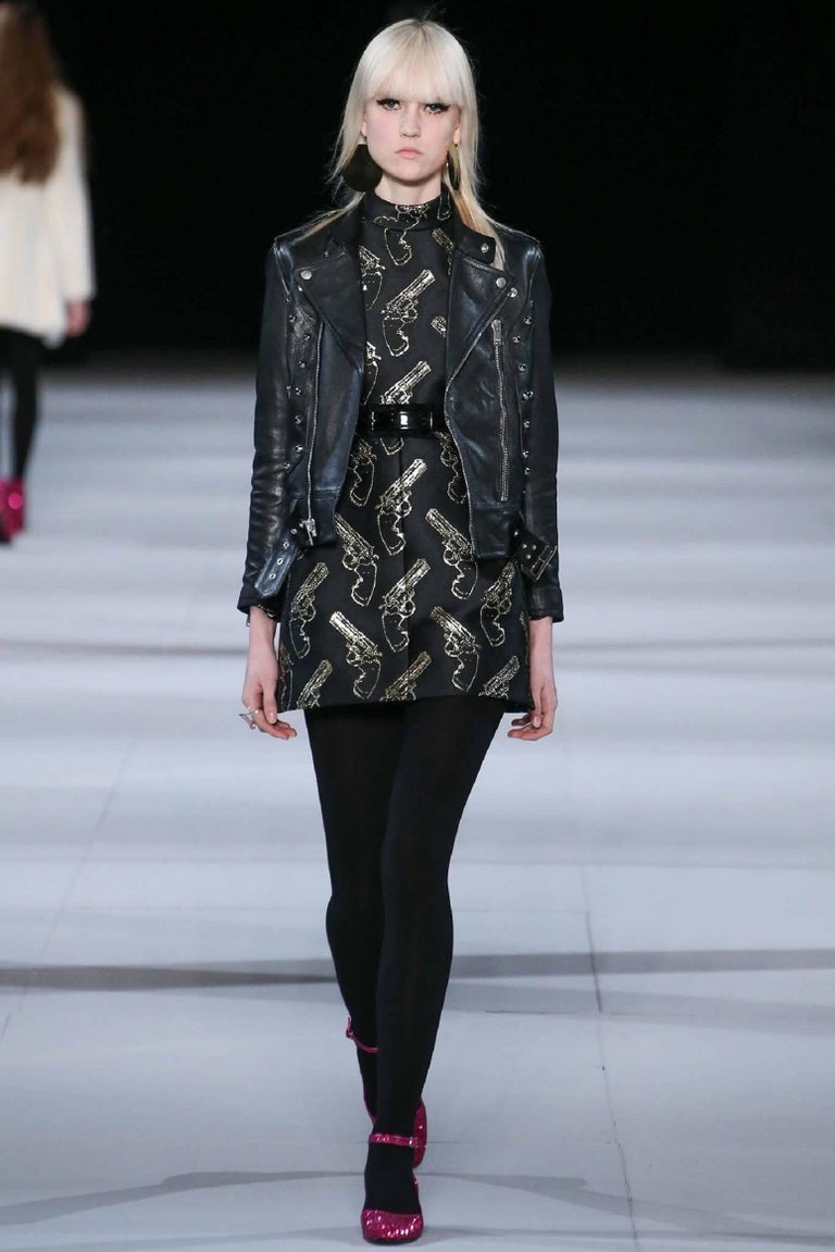 Yves Saint Laurent Black Mini Dress — GLOBALLY FABULOUS