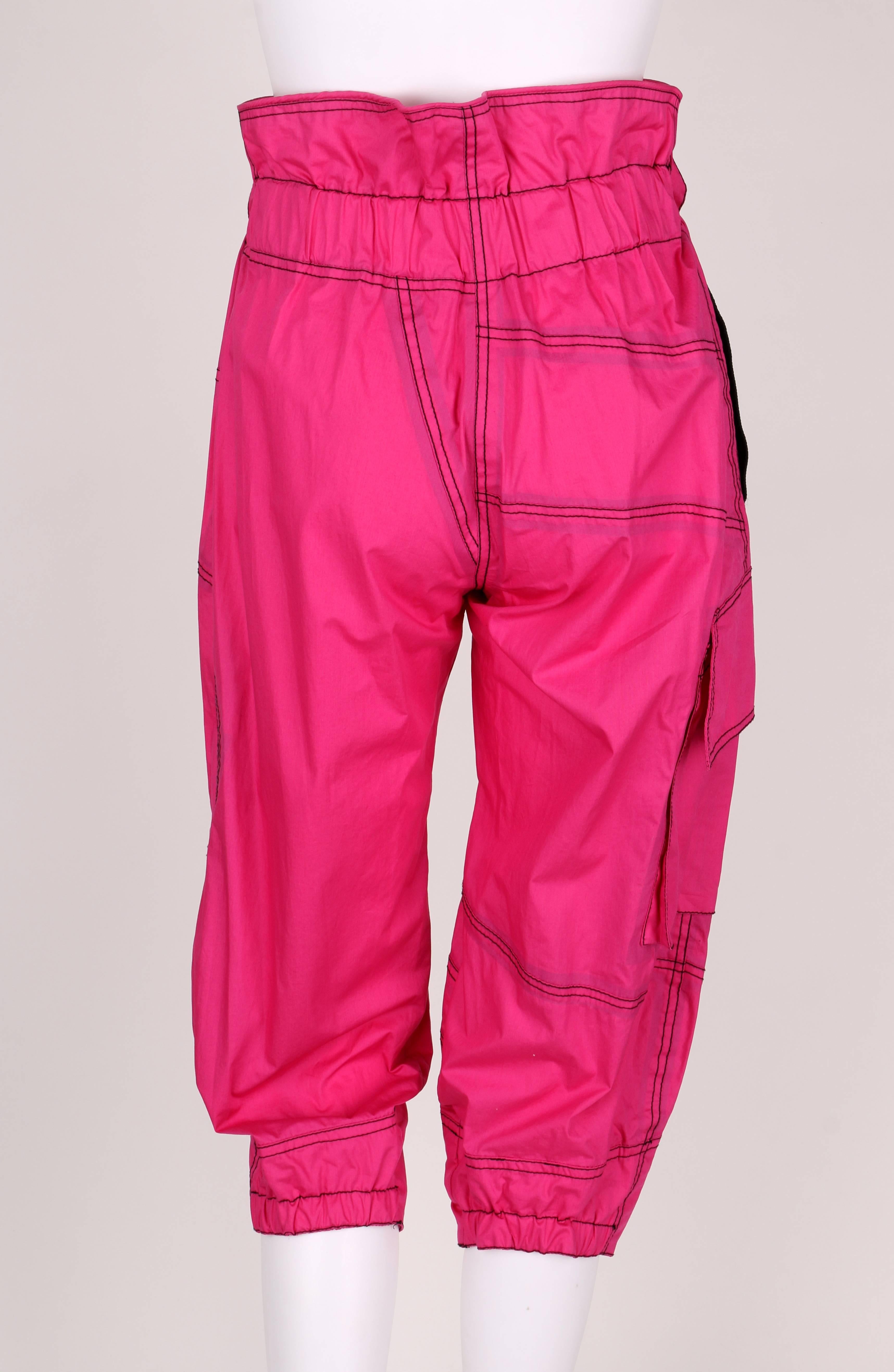 pink parachute pants