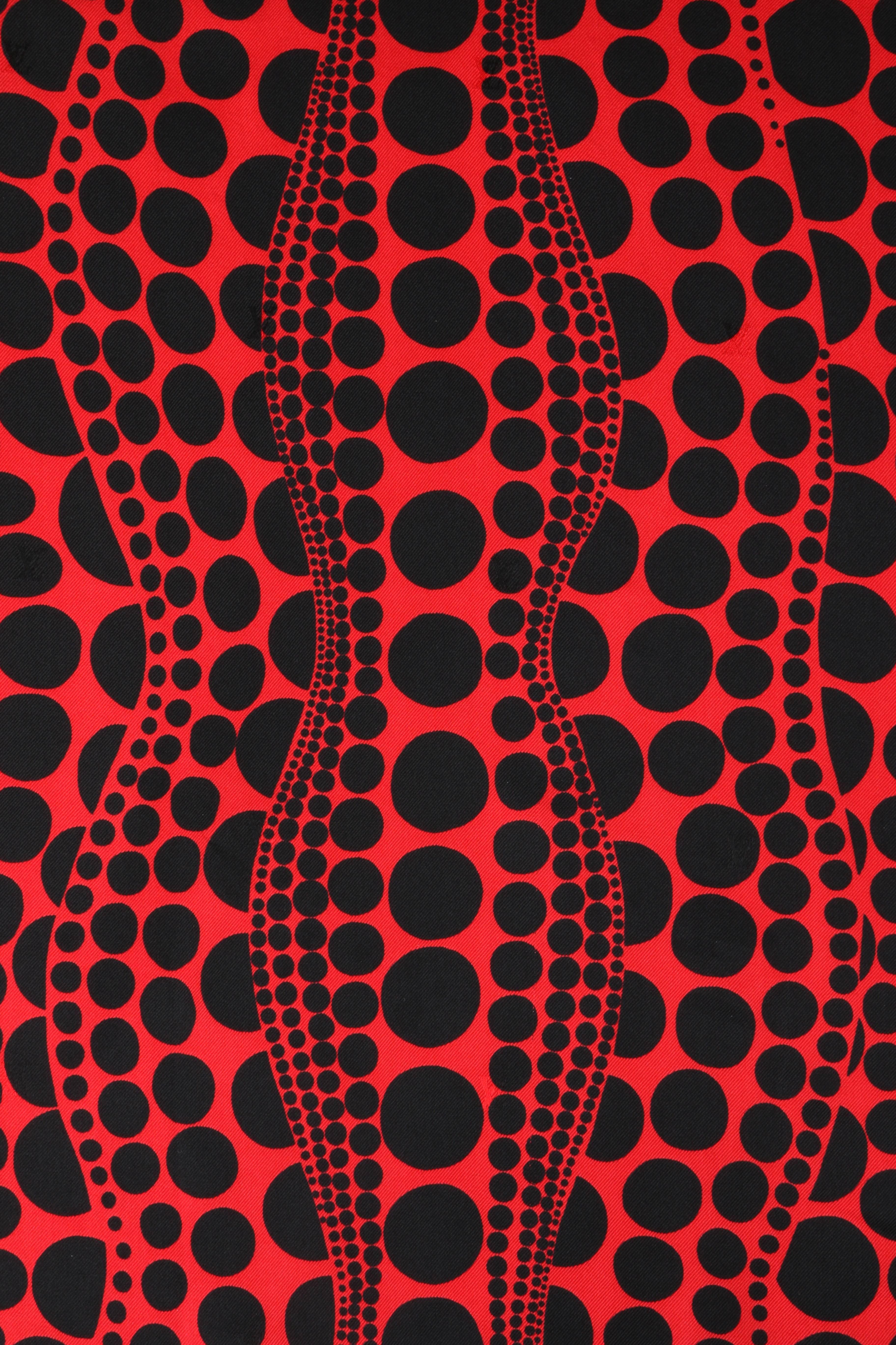 Women's LOUIS VUITTON c.2012 YAYOI KUSAMA Red 