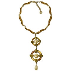 Chanel 2007 Robert Goosens Byzantine Monte Carlo Gripoix Necklace