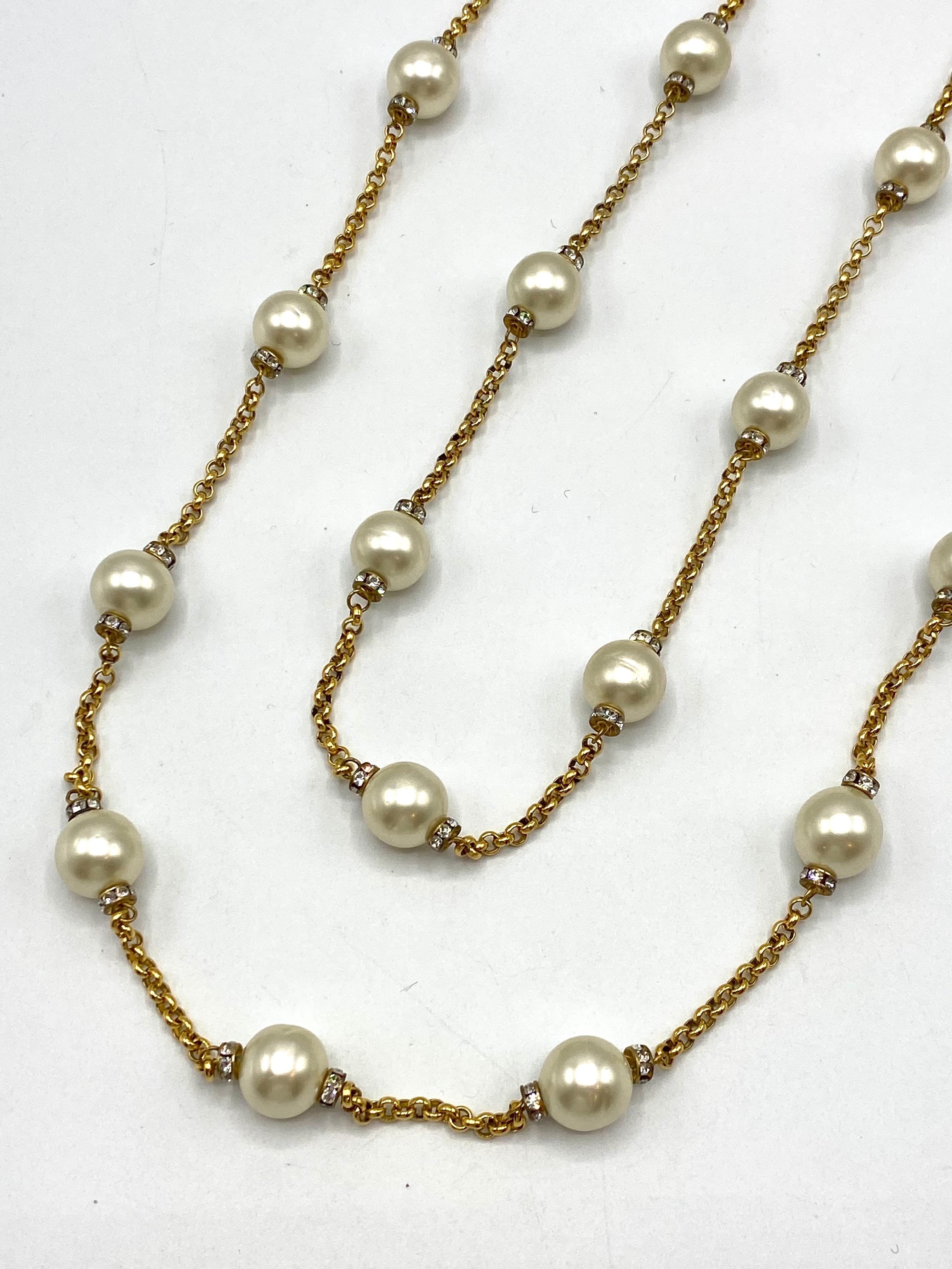 Collana Chanel lunga 72