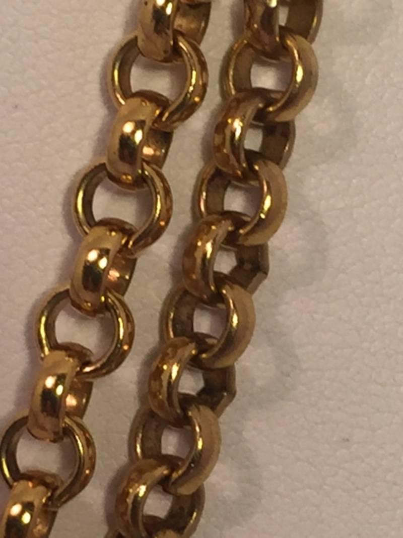 Chanel Gold Pendant Necklace 1