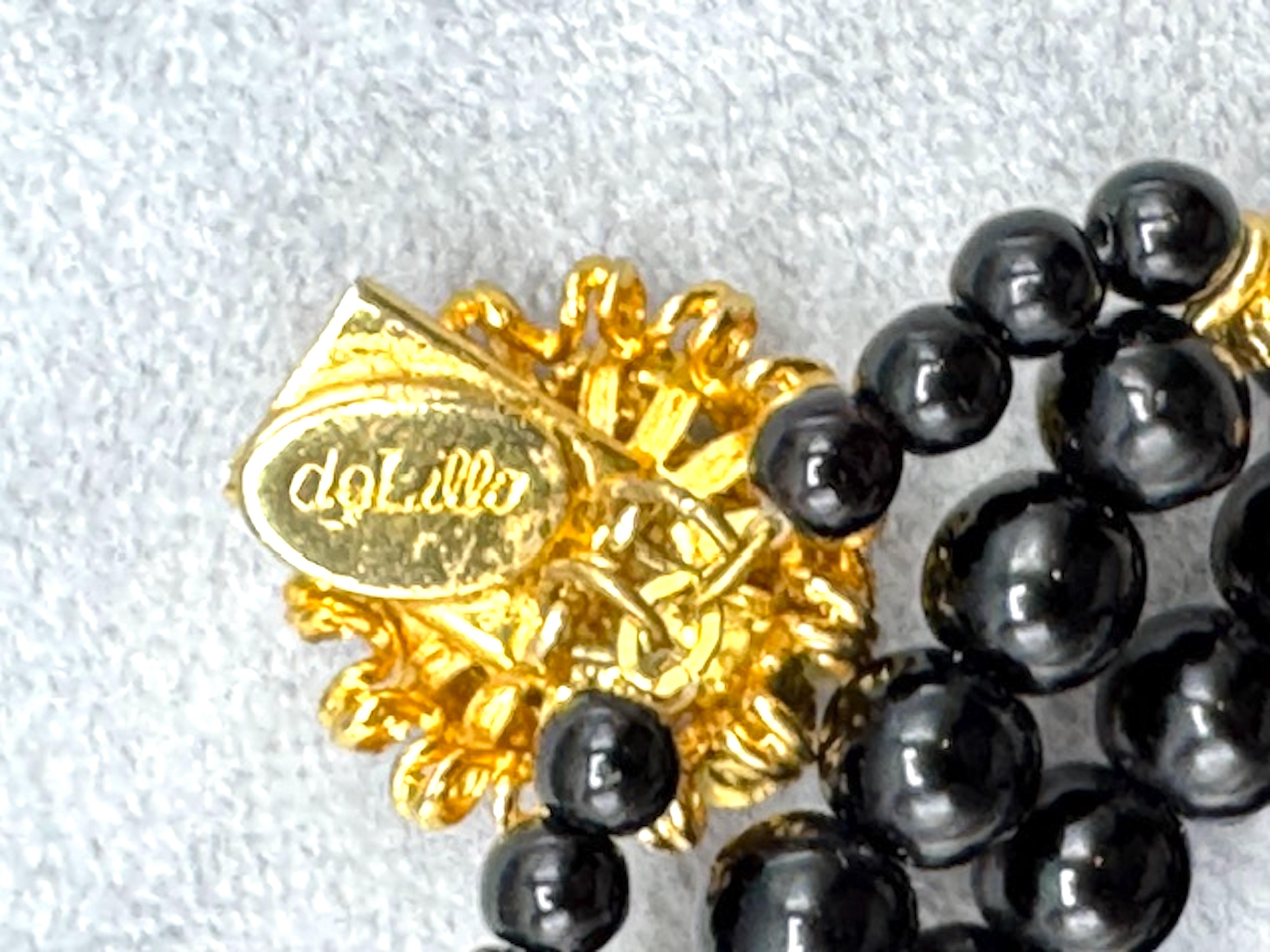 Collana con collare / girocollo egiziano di William Delillo degli anni '70 in vendita 2