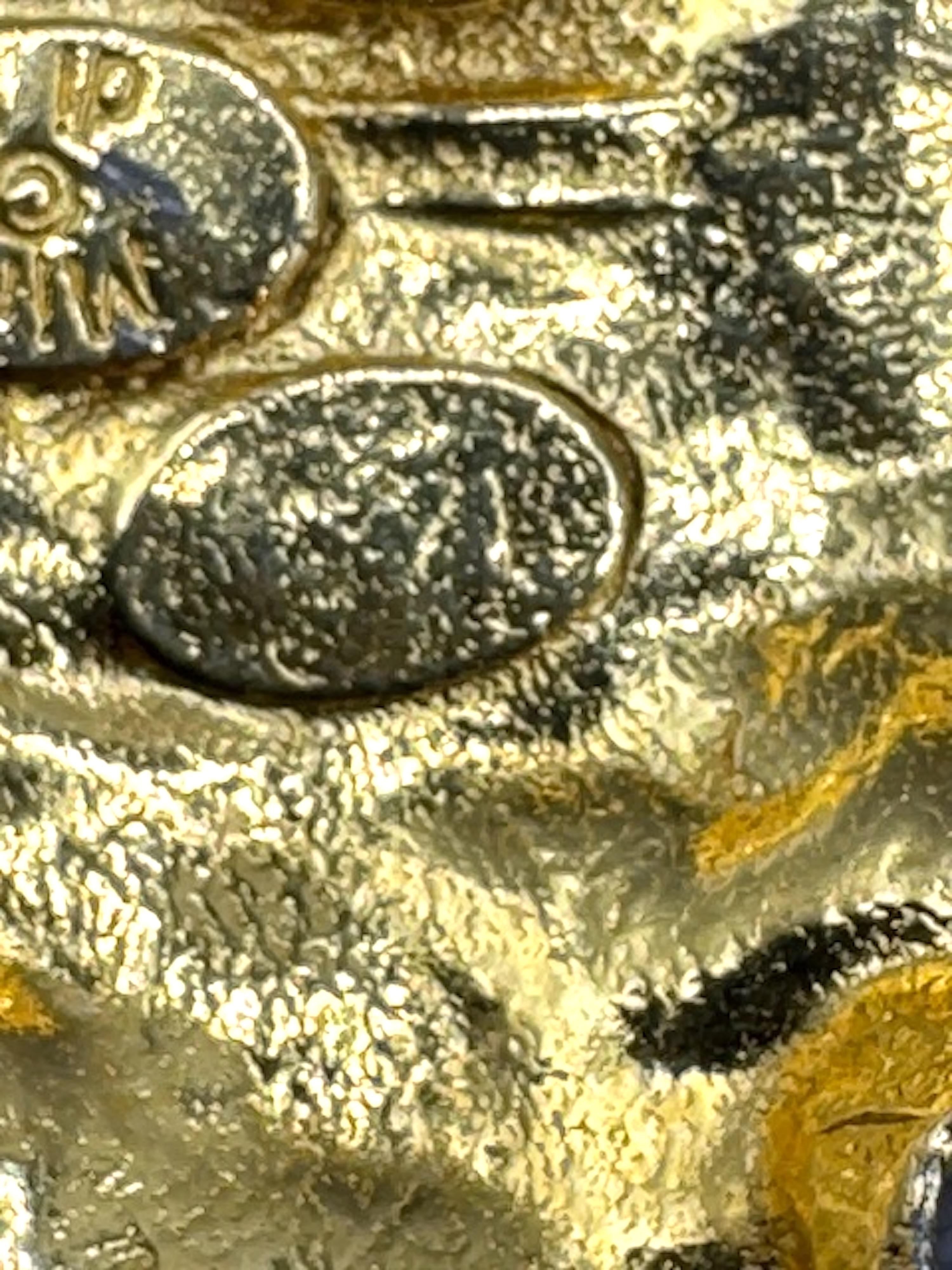Collana con ciondolo a forma di rana in oro Mimi di Niscemi 1971 in vendita 6