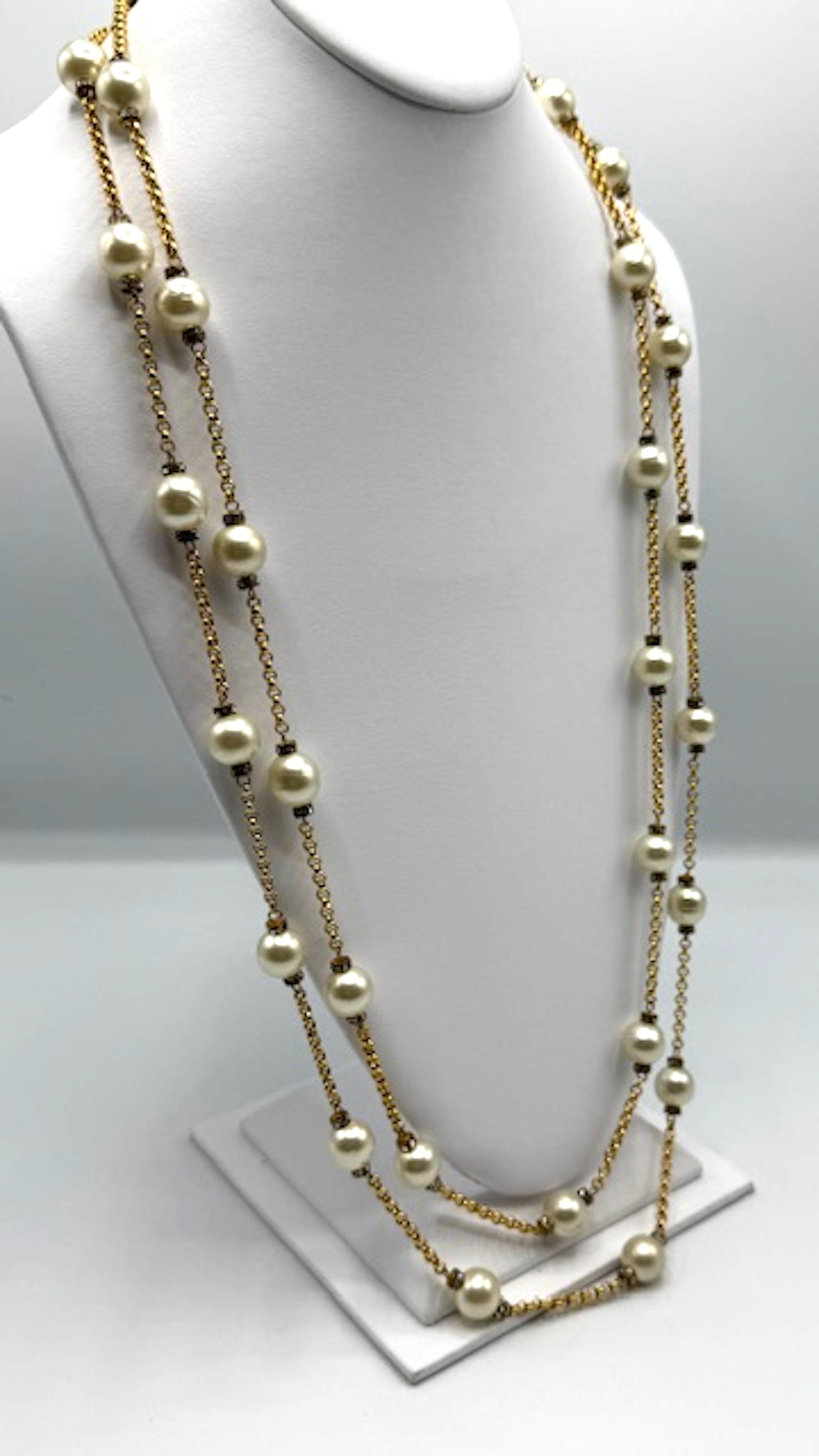 Collana Chanel lunga 72