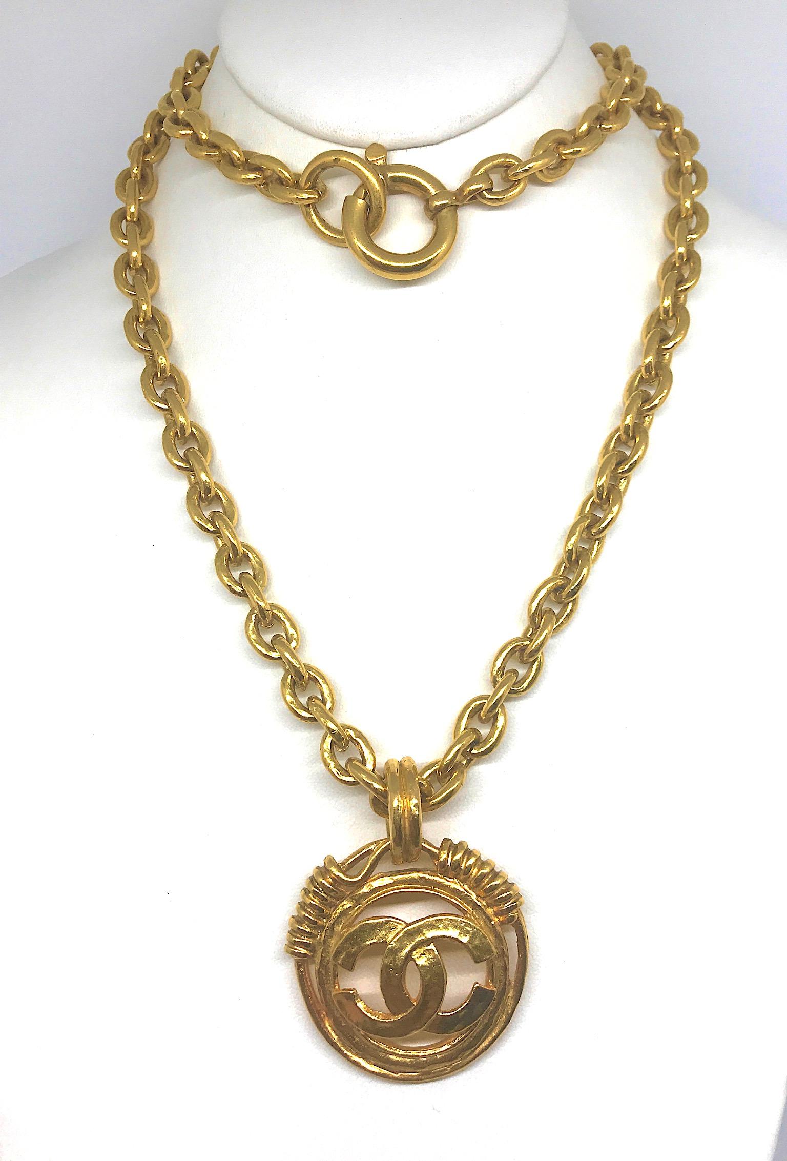 Chanel Pendant Necklace Spring 1994 Collection 3