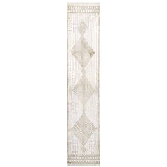 1920s Ivory and Silver Assiut Stole