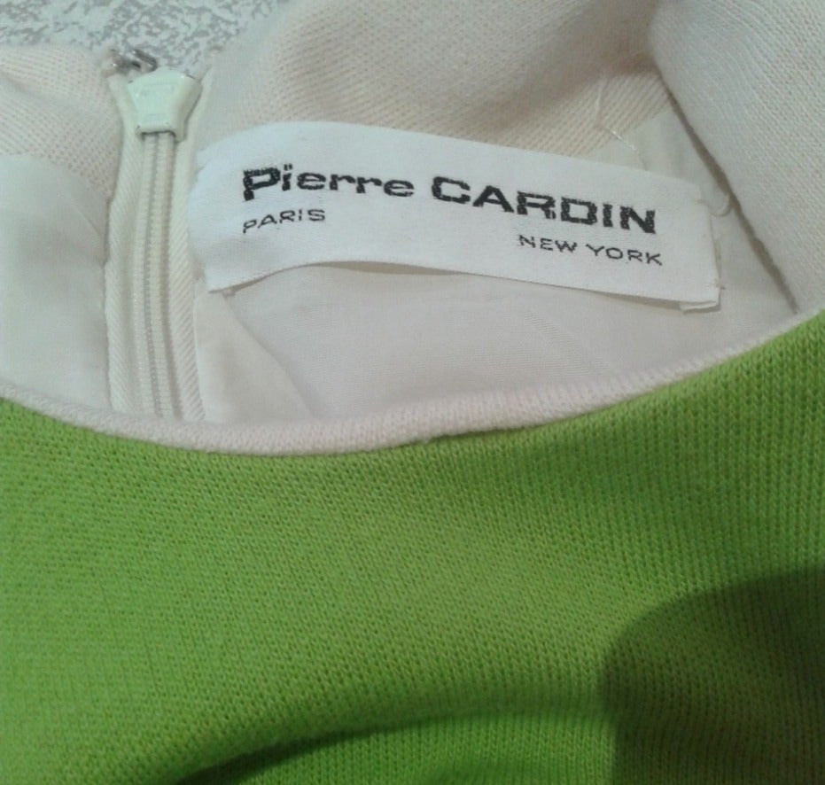 1960s Pierre Cardin Wool Dress In Excellent Condition In London, GB