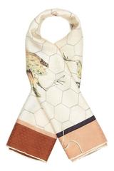 Original Issue 1950 'Tableau de Chasse' Hermes Silk Scarf