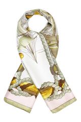 Original 1968 'Tribord' Hermes Silk Scarf