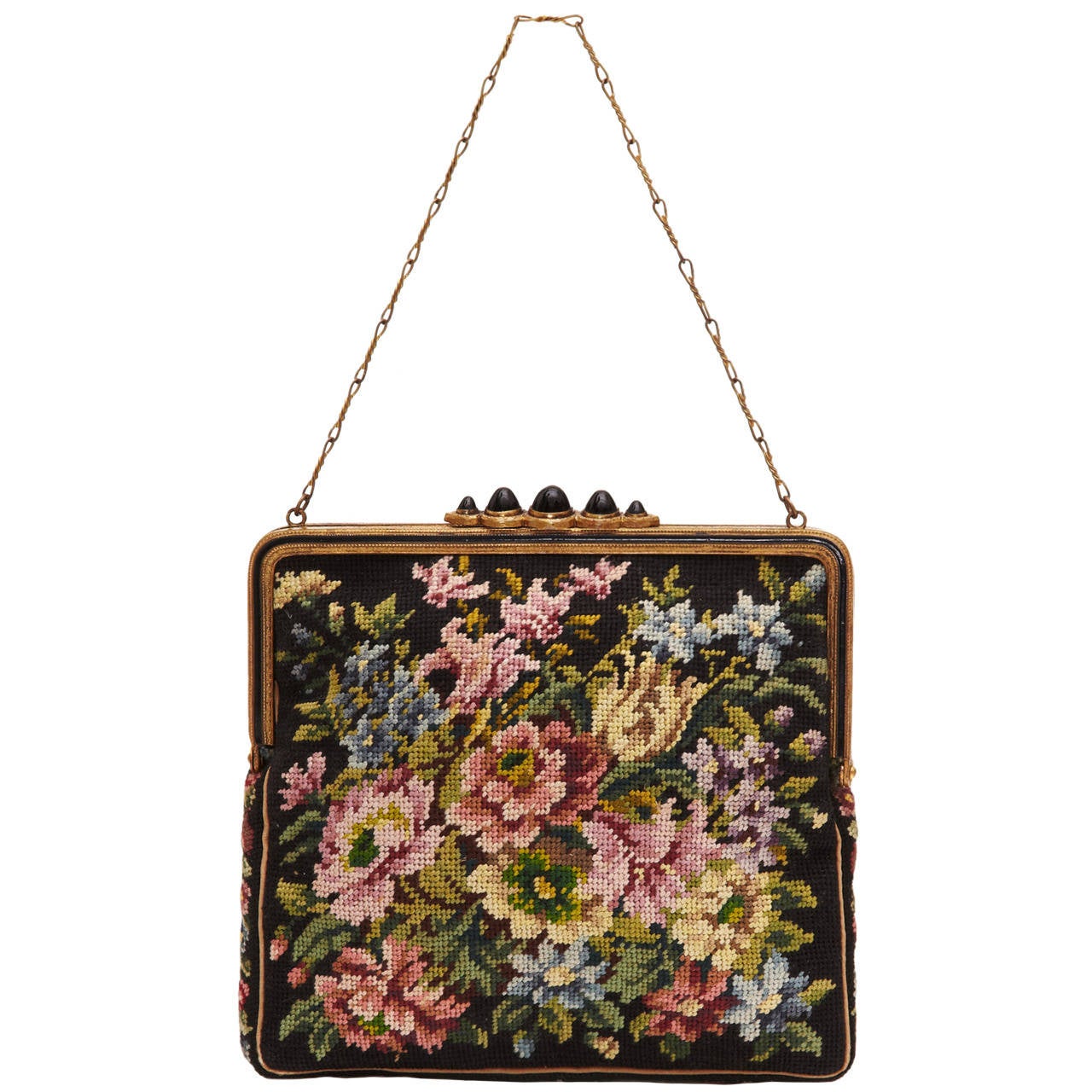 1920s Austrian Tapestry Bag