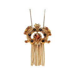 Vintage 1950s Florenza Pendant Necklace