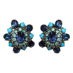 1950s Christian Dior Mitchel Maer Earrings