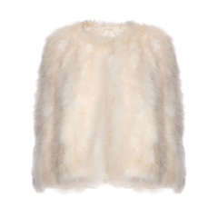1950’s Ivory Marabou Feather Cape