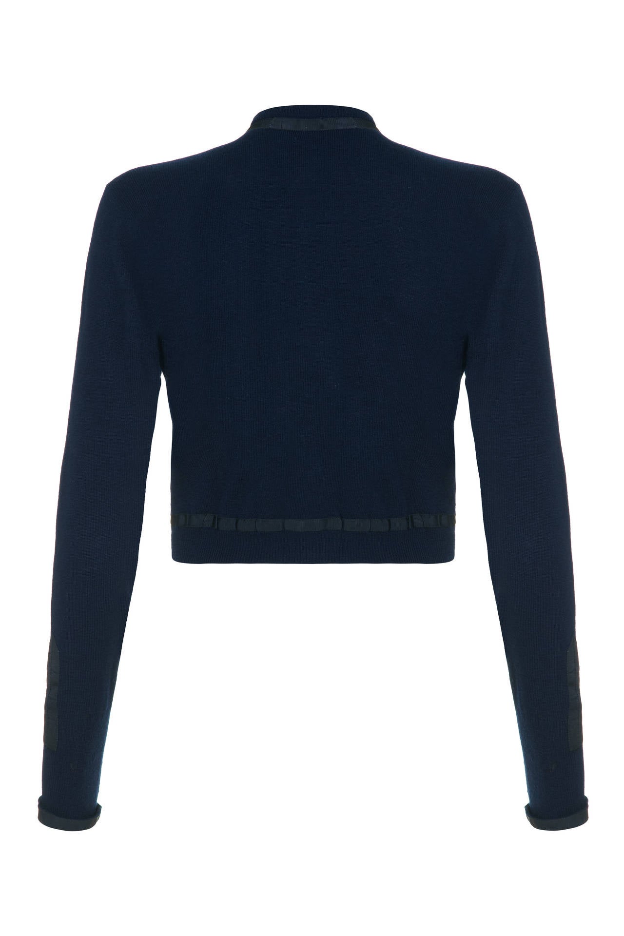 1950s Pringle Navy Cashmere Cardigan