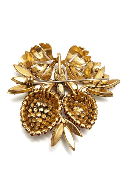 1964 Christian Dior Berry Vintage Brooch at 1stDibs