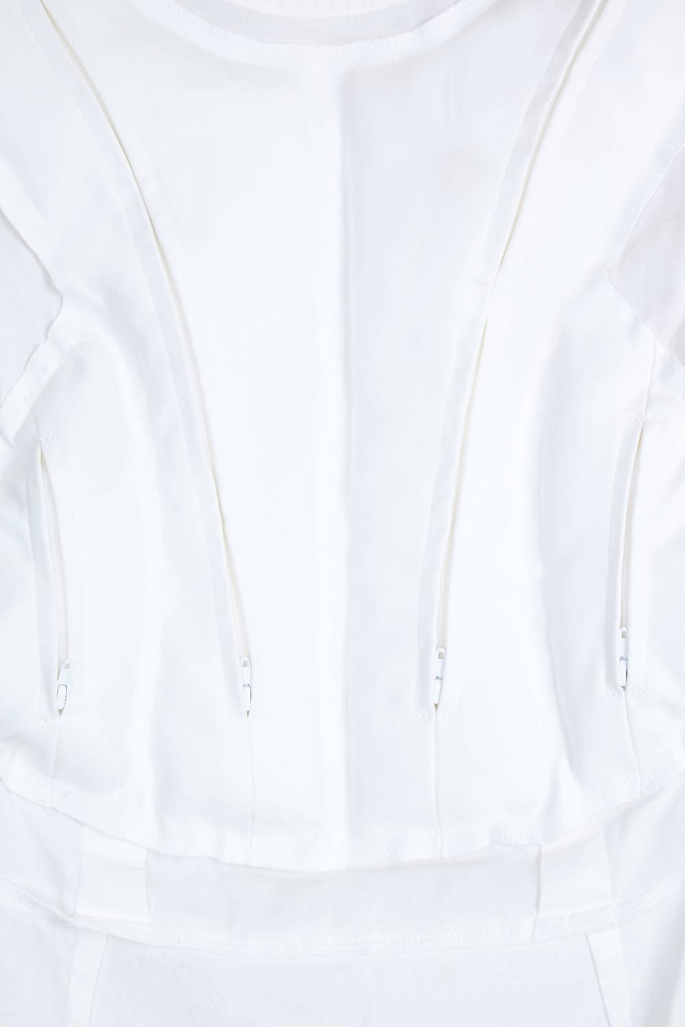 Comme des Garcons White Padded Top For Sale at 1stdibs