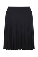 1994 Chanel Black Double Buttoned CC Skirt