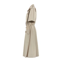 1991 Yves Saint Laurent Cotton Safari Dress