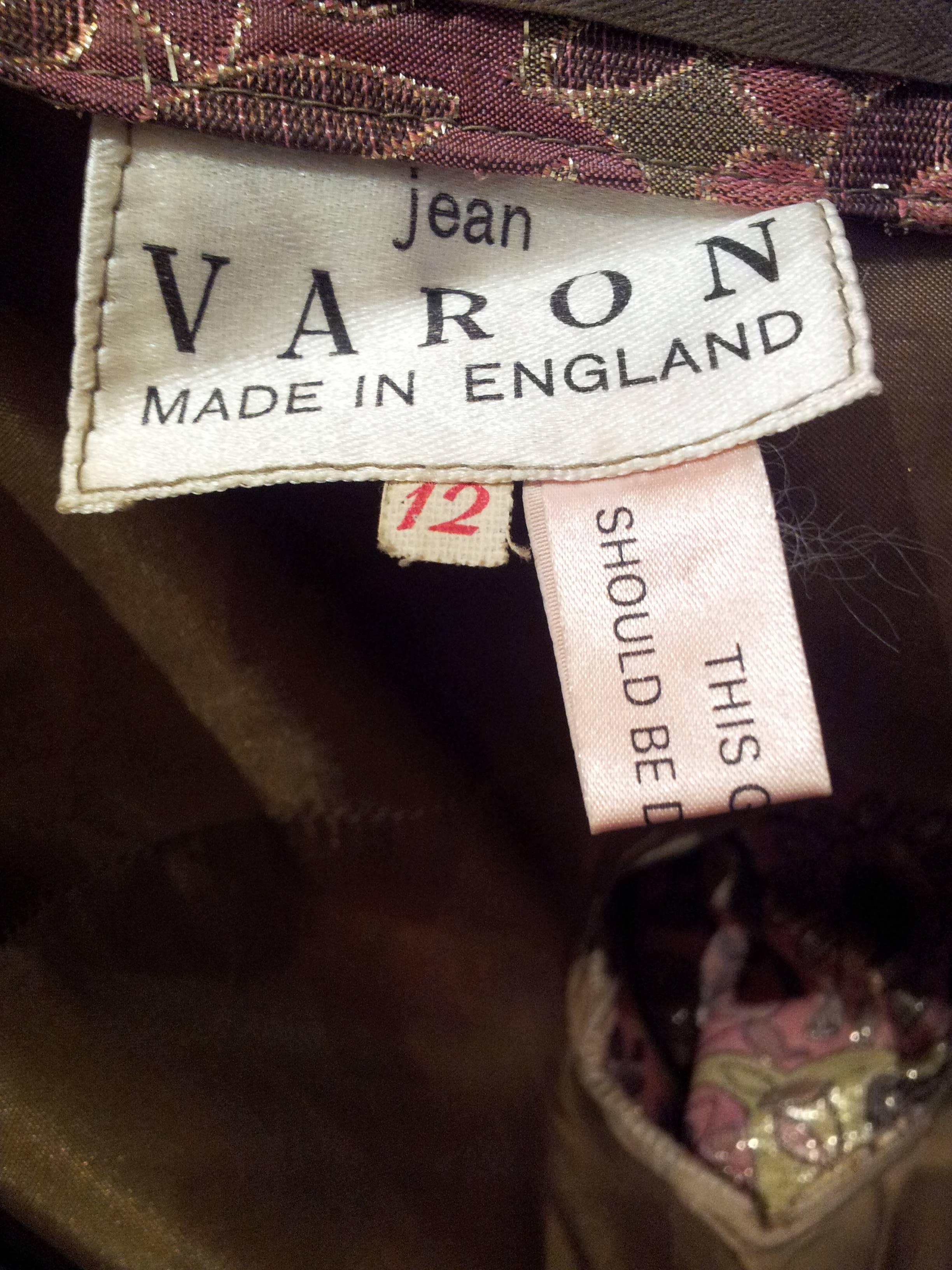 1960s Jean Varon Pink Dress With Fur Cuffs In Excellent Condition In London, GB