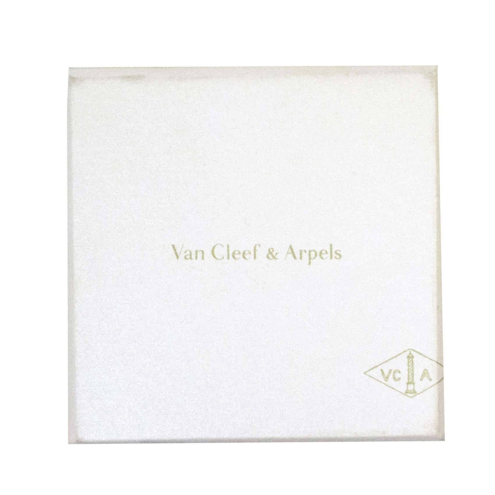 Van Cleef & Arpels Alhambra Gold and Mother of Pearl Earrings 3